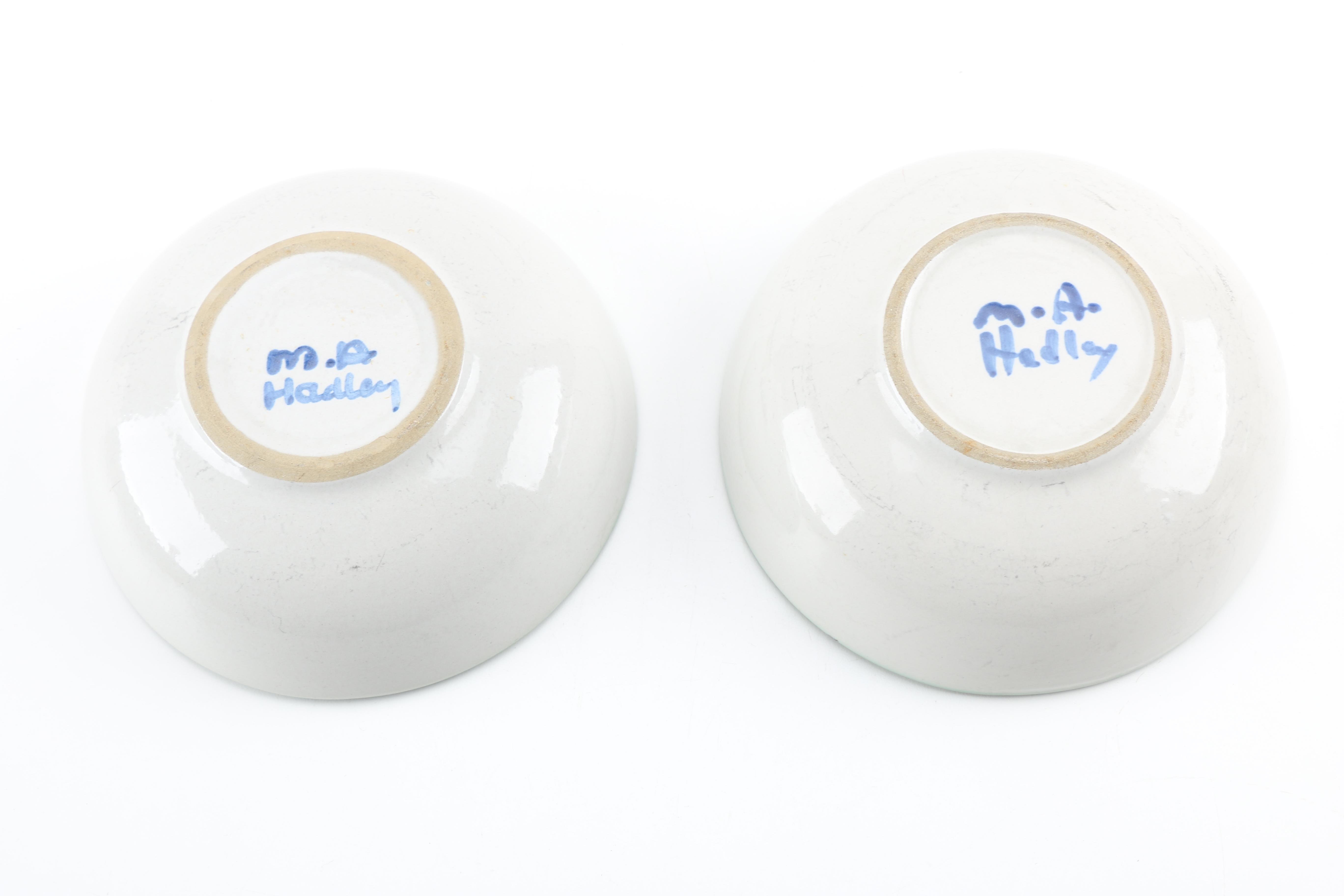M. A. Hadley Pottery Tableware