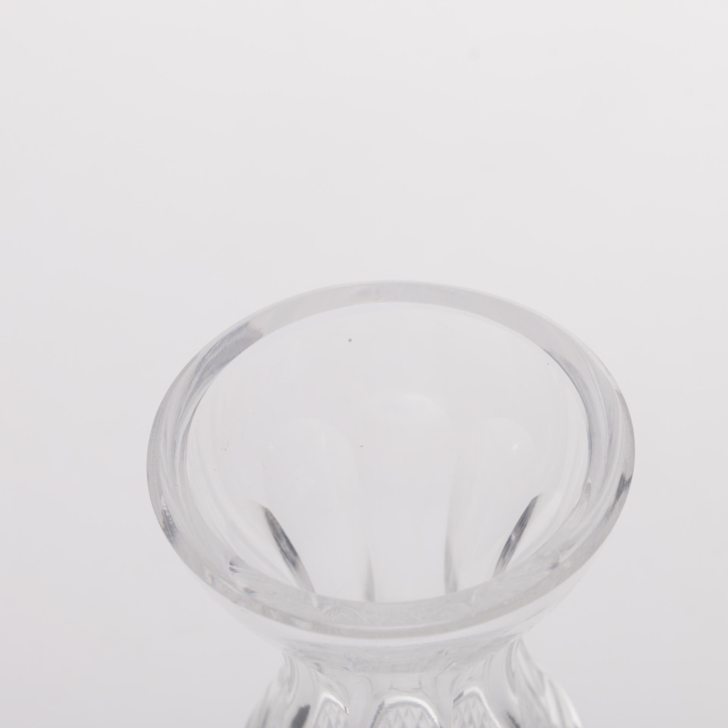 Waterford Crystal Bud Vase and Condiment Jar