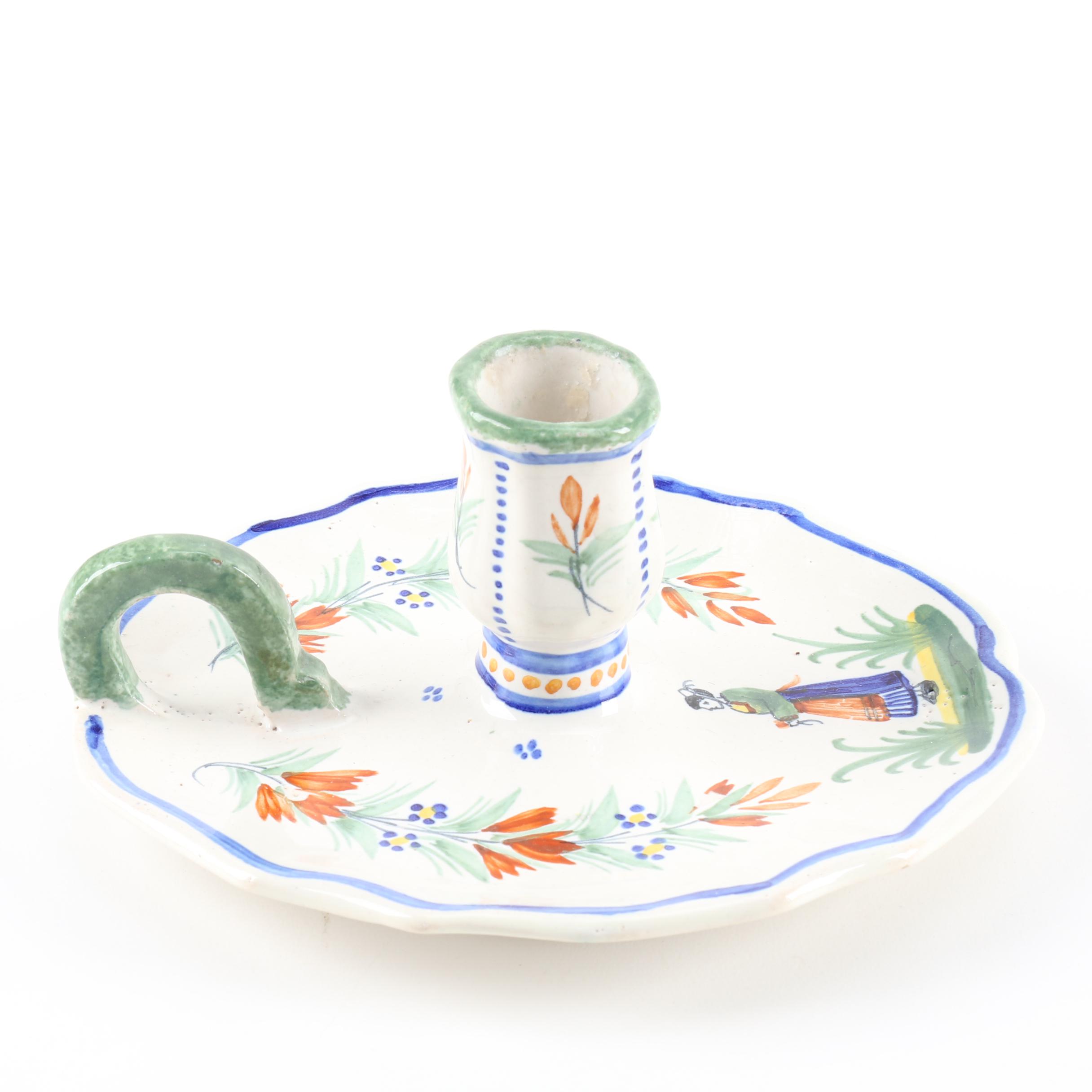 Henriot Quimper Faience Tableware