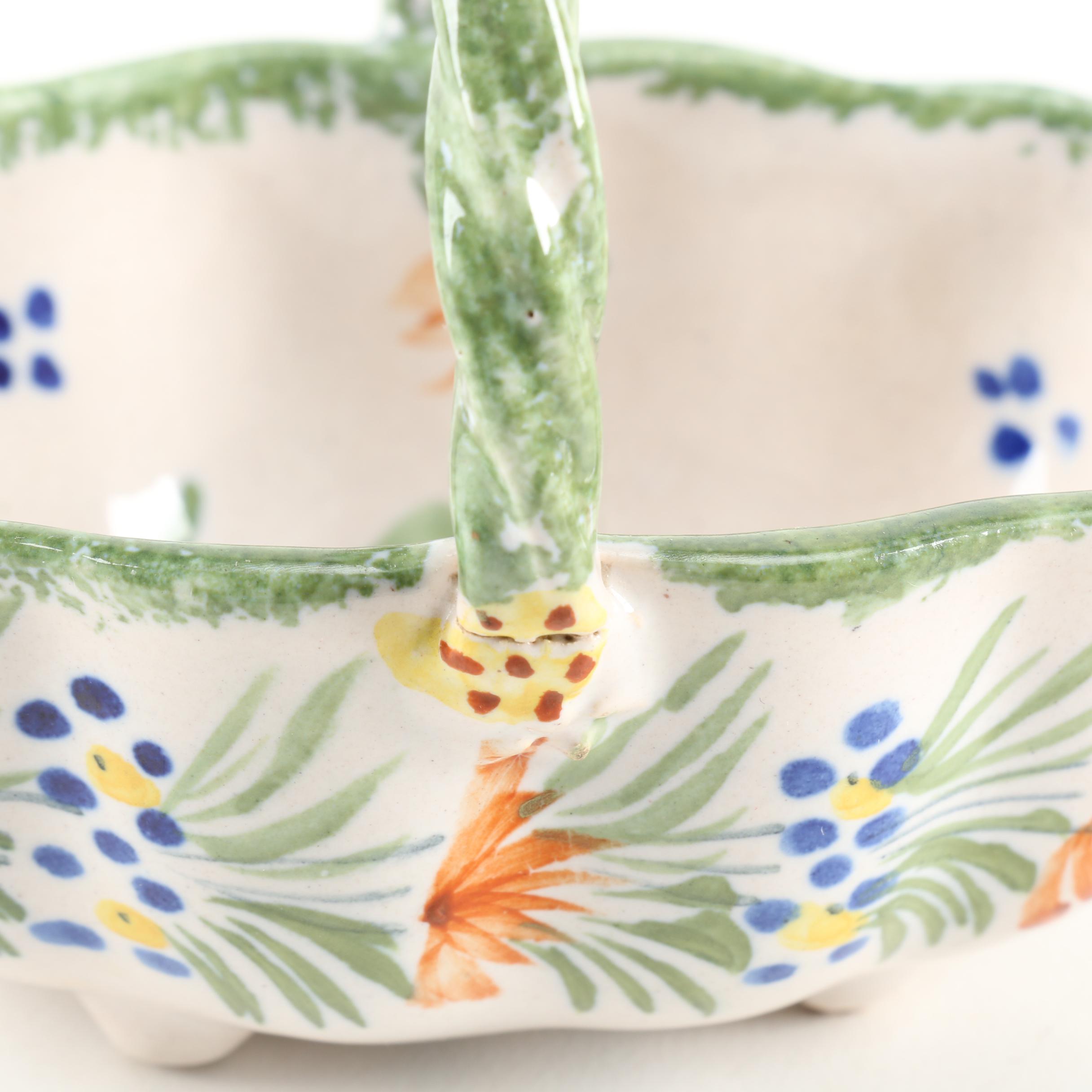 Henriot Quimper Faience Tableware