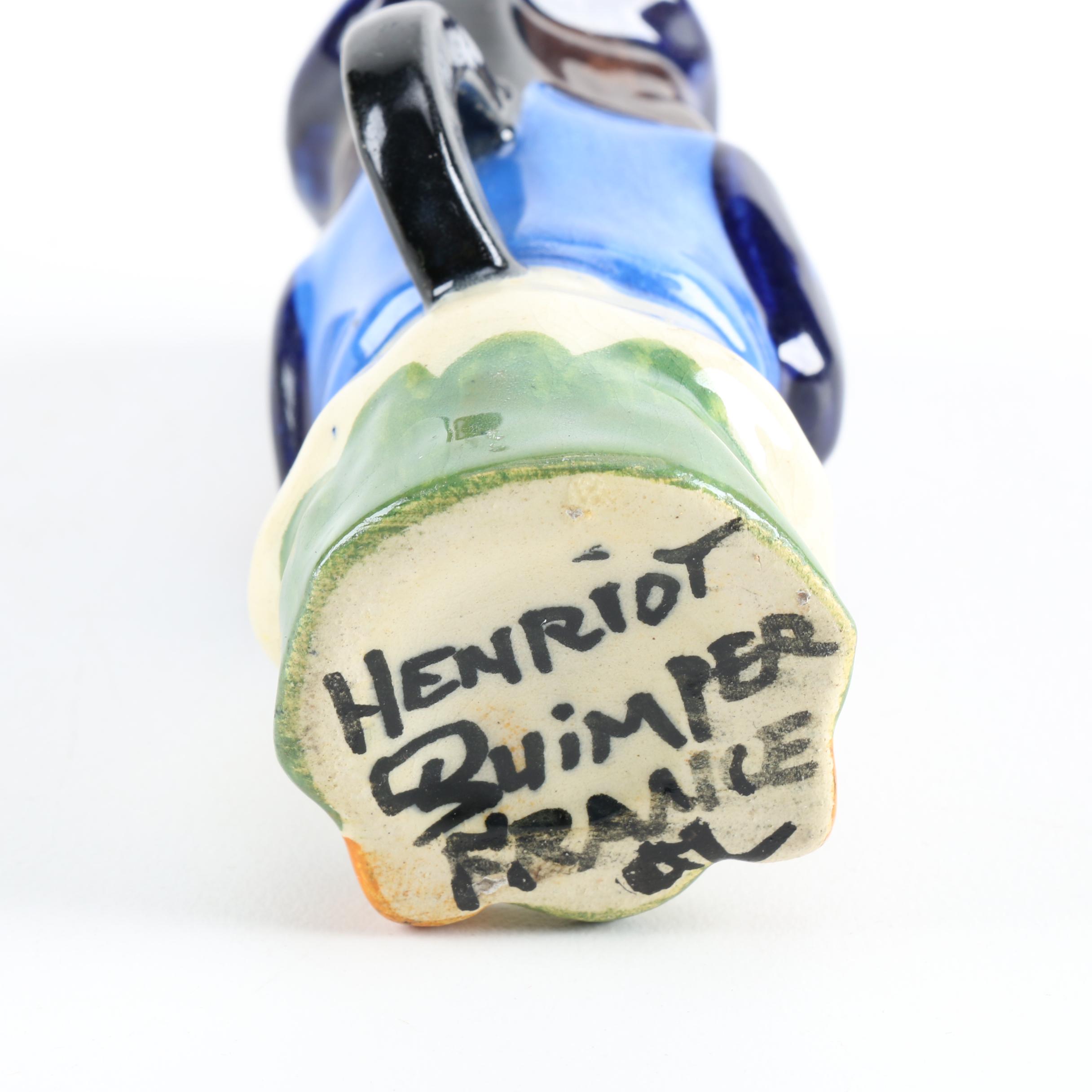 Henriot Quimper Faience Tableware