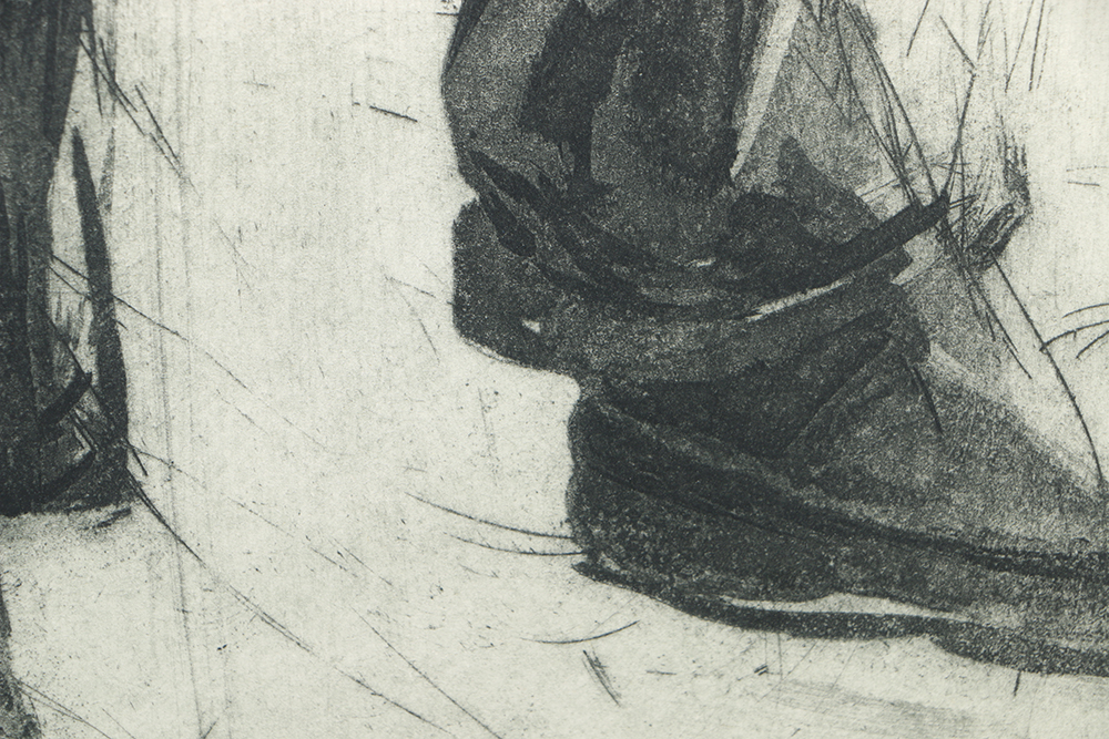 Michael Mazur Limited Edition Etching on Paper "Confirmation"