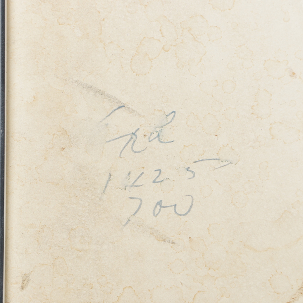 Michael Mazur Limited Edition Etching on Paper "Confirmation"