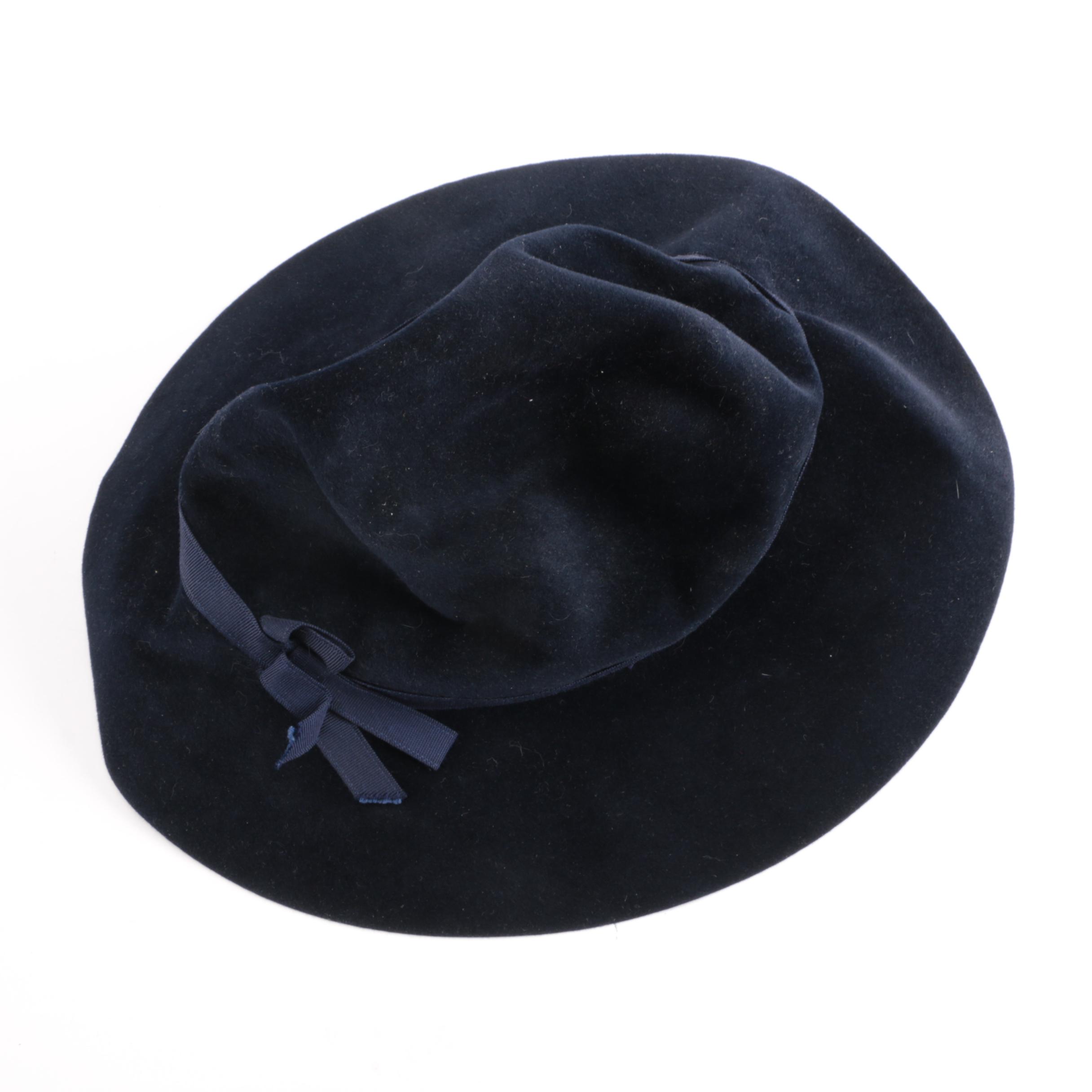 Vintage Hats, Handkerchiefs, and Hat Case