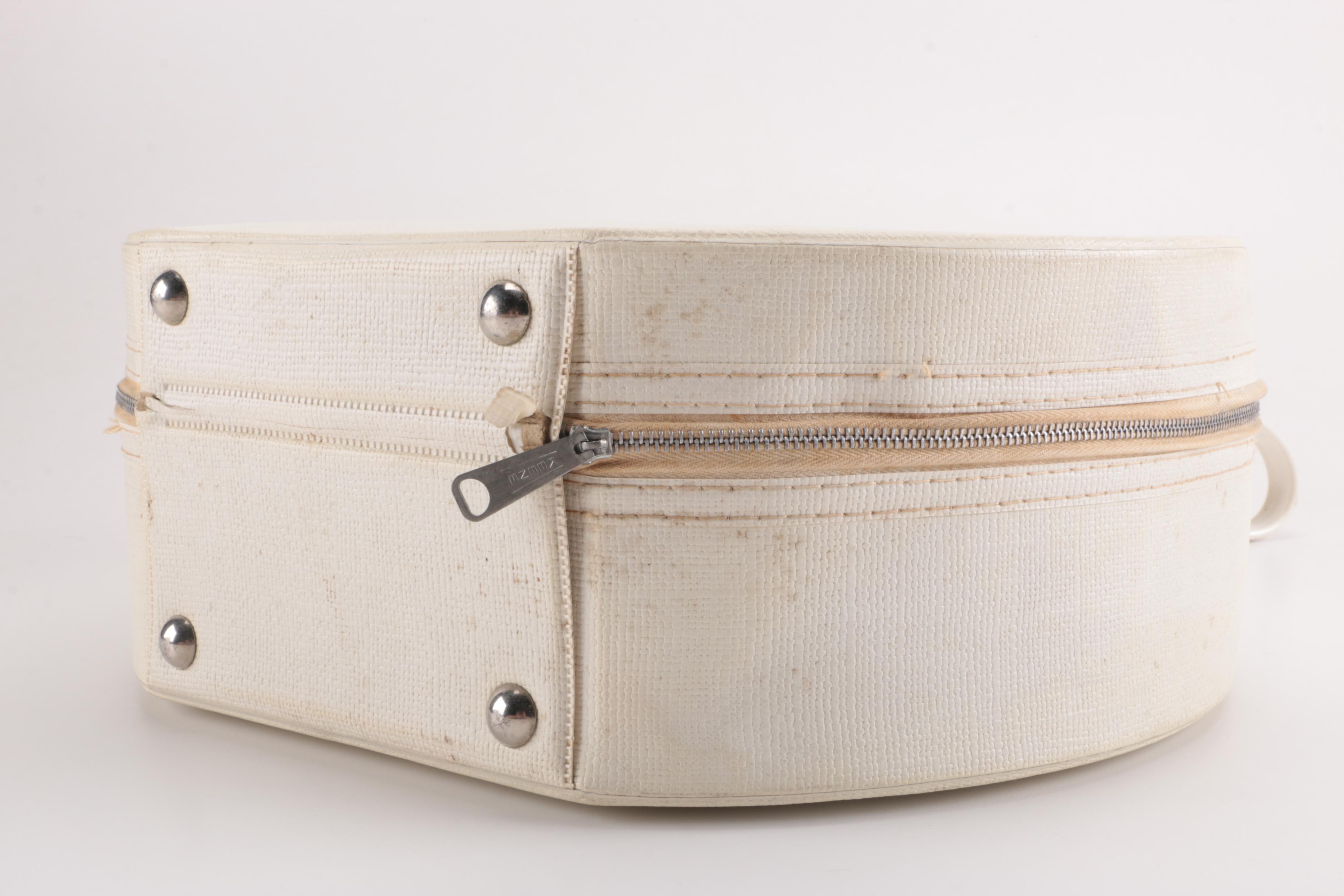 Vintage Hats, Handkerchiefs, and Hat Case