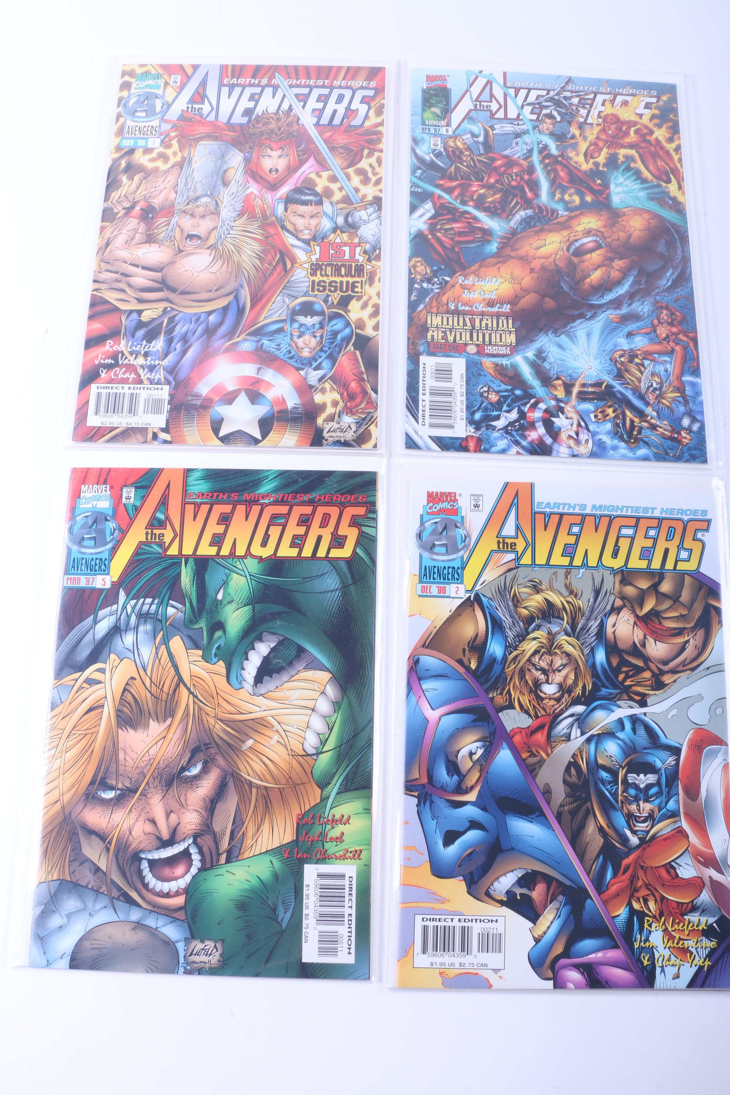 "The Avengers" 1996 Marvel Comic Books