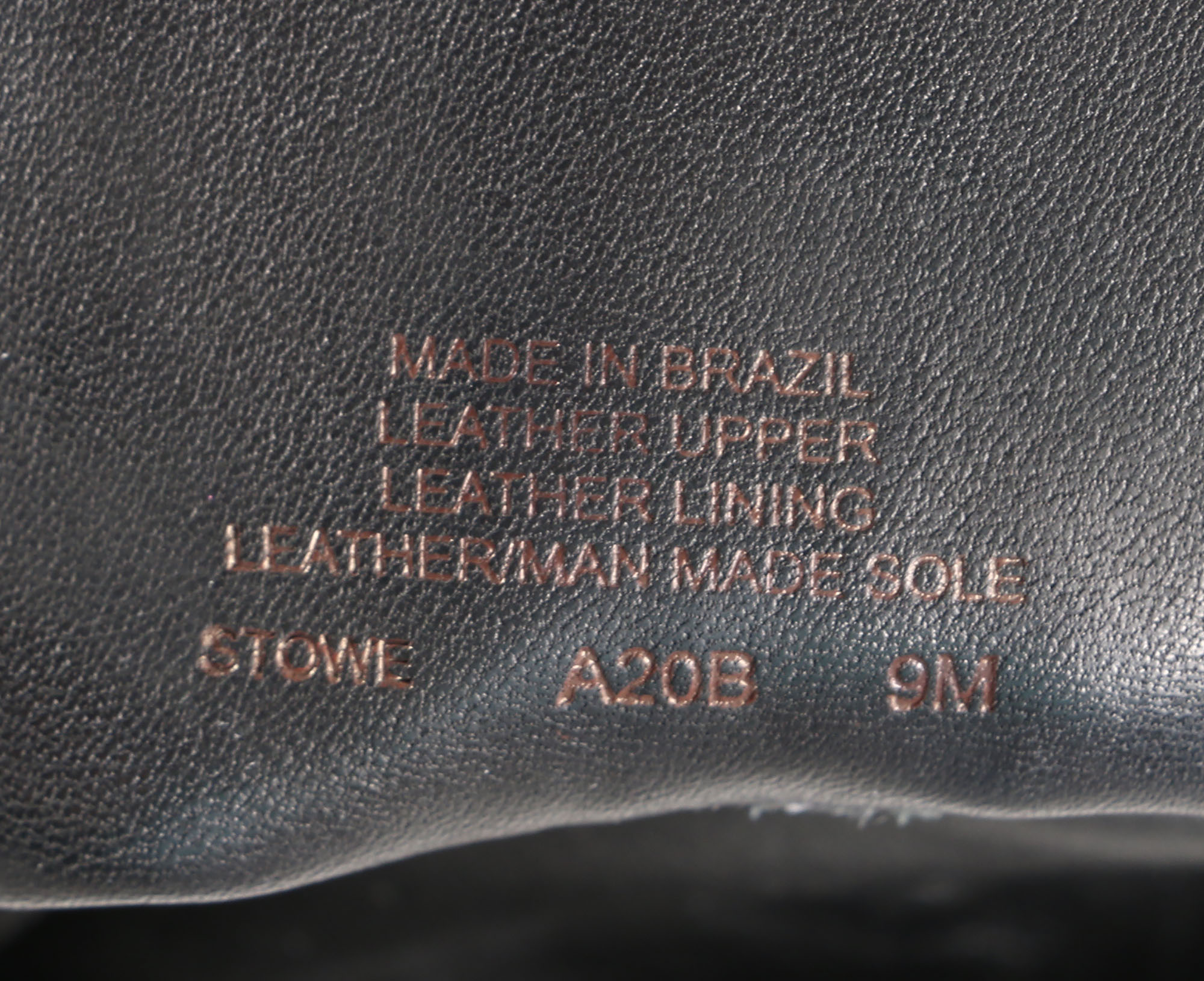 Tory Burch Black Leather Stowe Boots