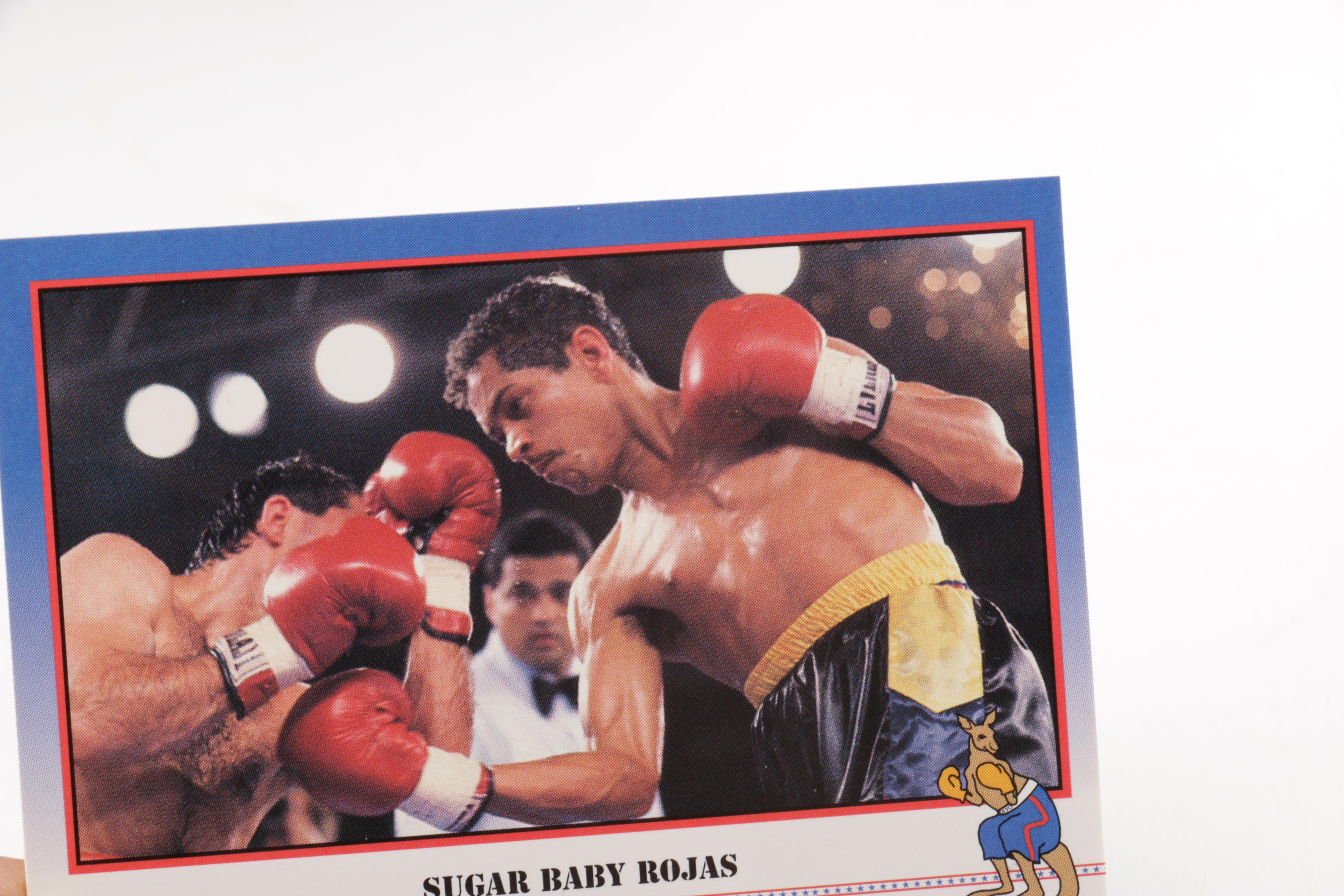 Muhammad Ali and Sugar Ray Leonard Memorabilia Circa 1990s