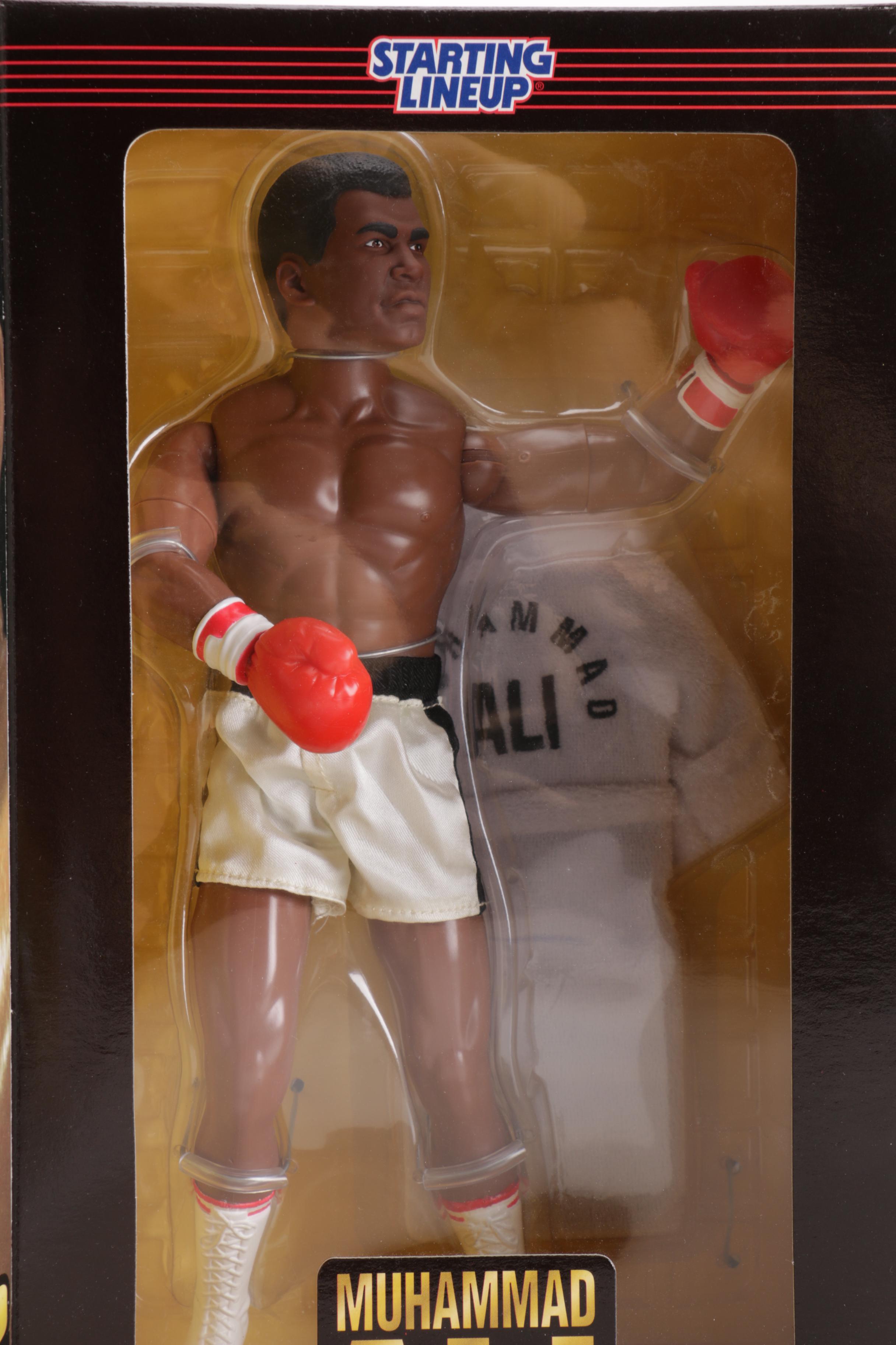 Muhammad Ali and Sugar Ray Leonard Memorabilia Circa 1990s