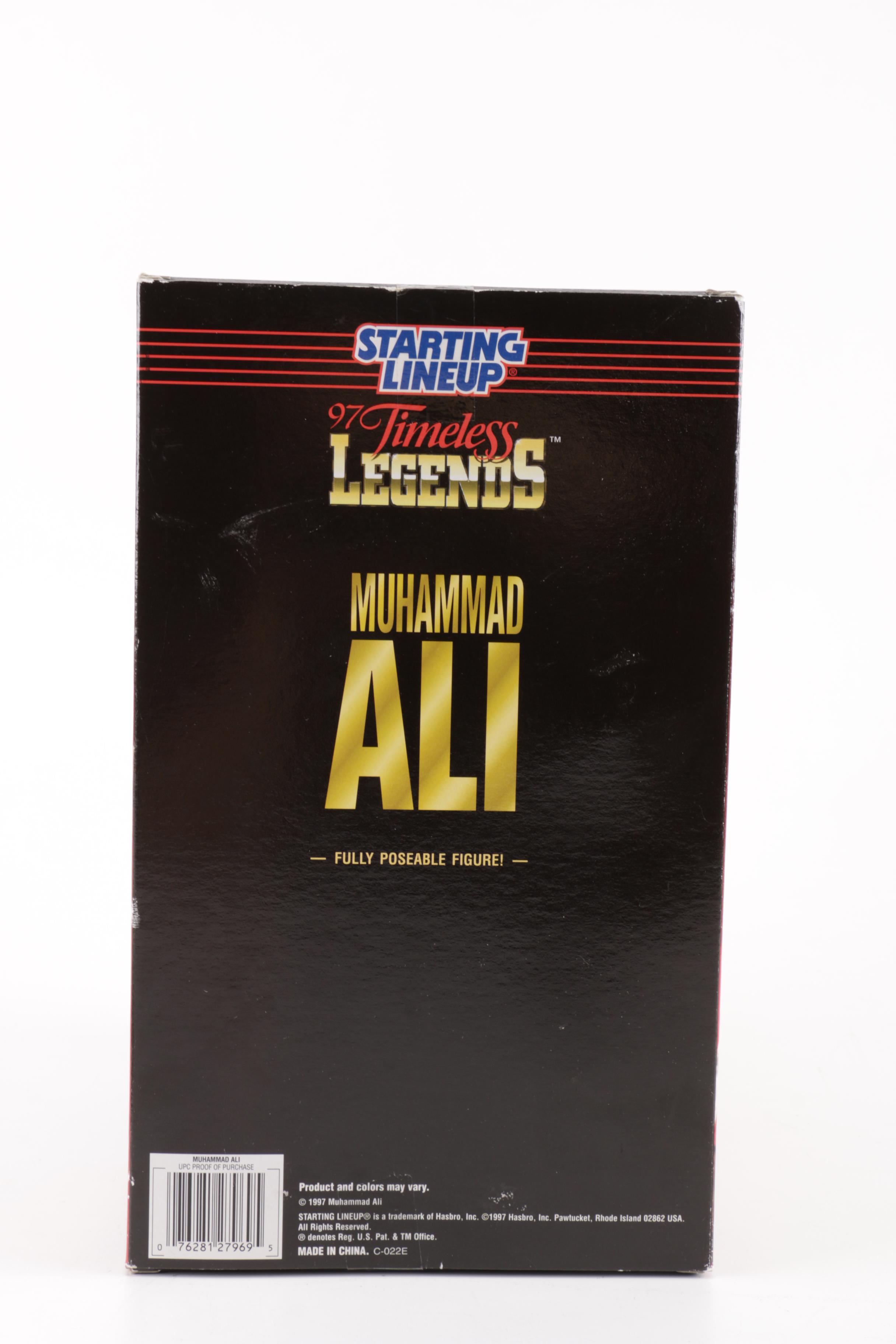 Muhammad Ali and Sugar Ray Leonard Memorabilia Circa 1990s