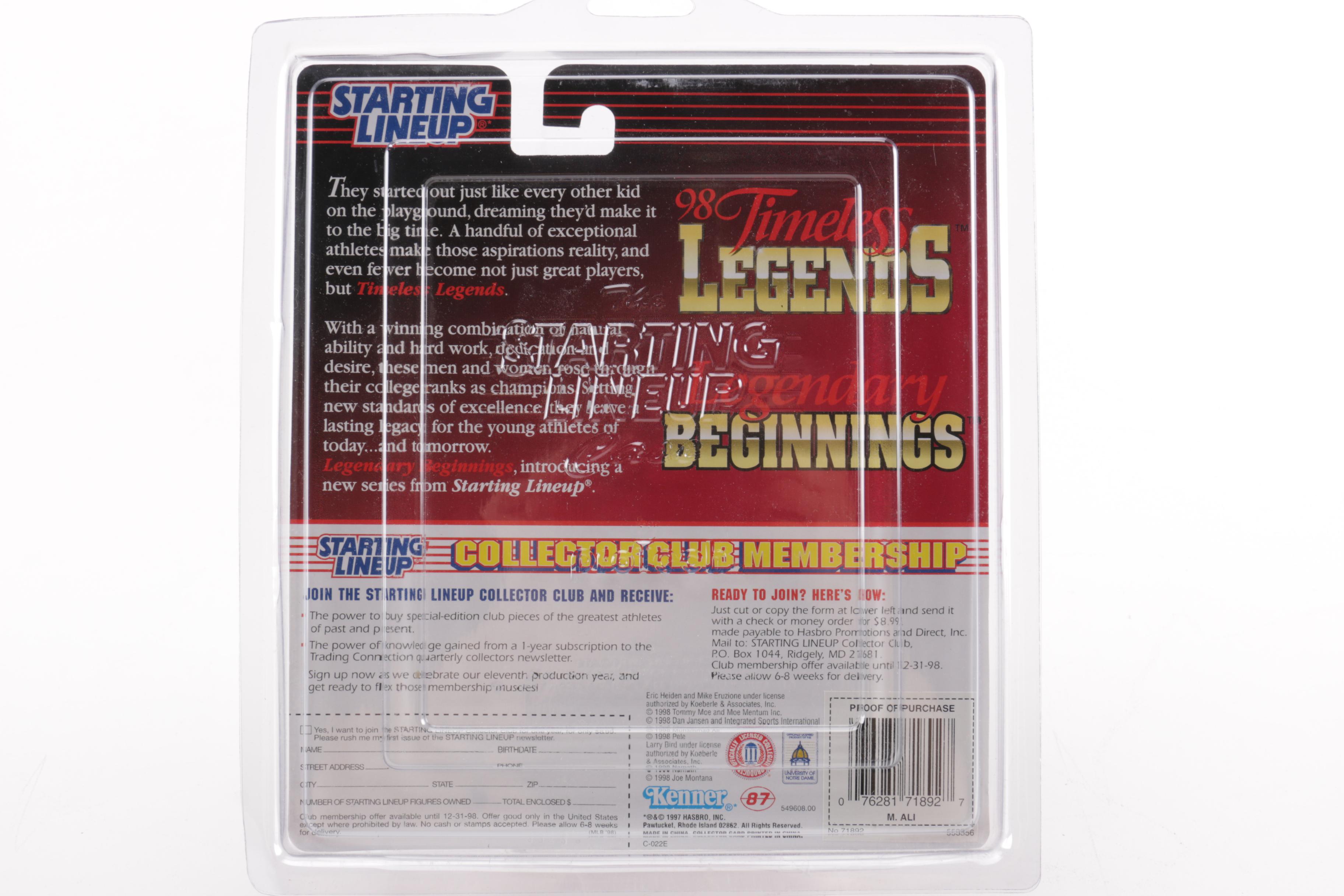 Muhammad Ali and Sugar Ray Leonard Memorabilia Circa 1990s