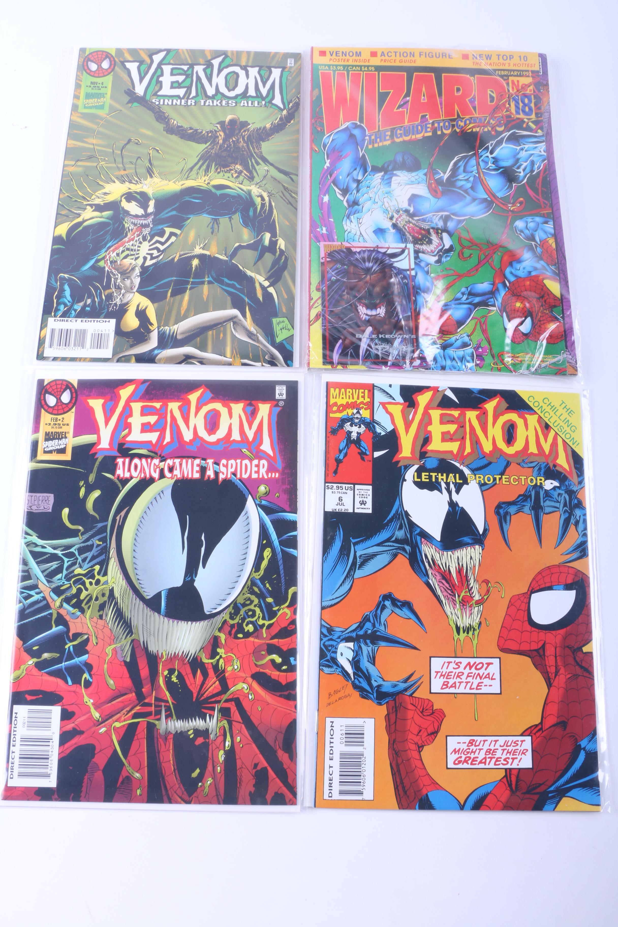 Modern "Venom" Comics and Comic Magazines
