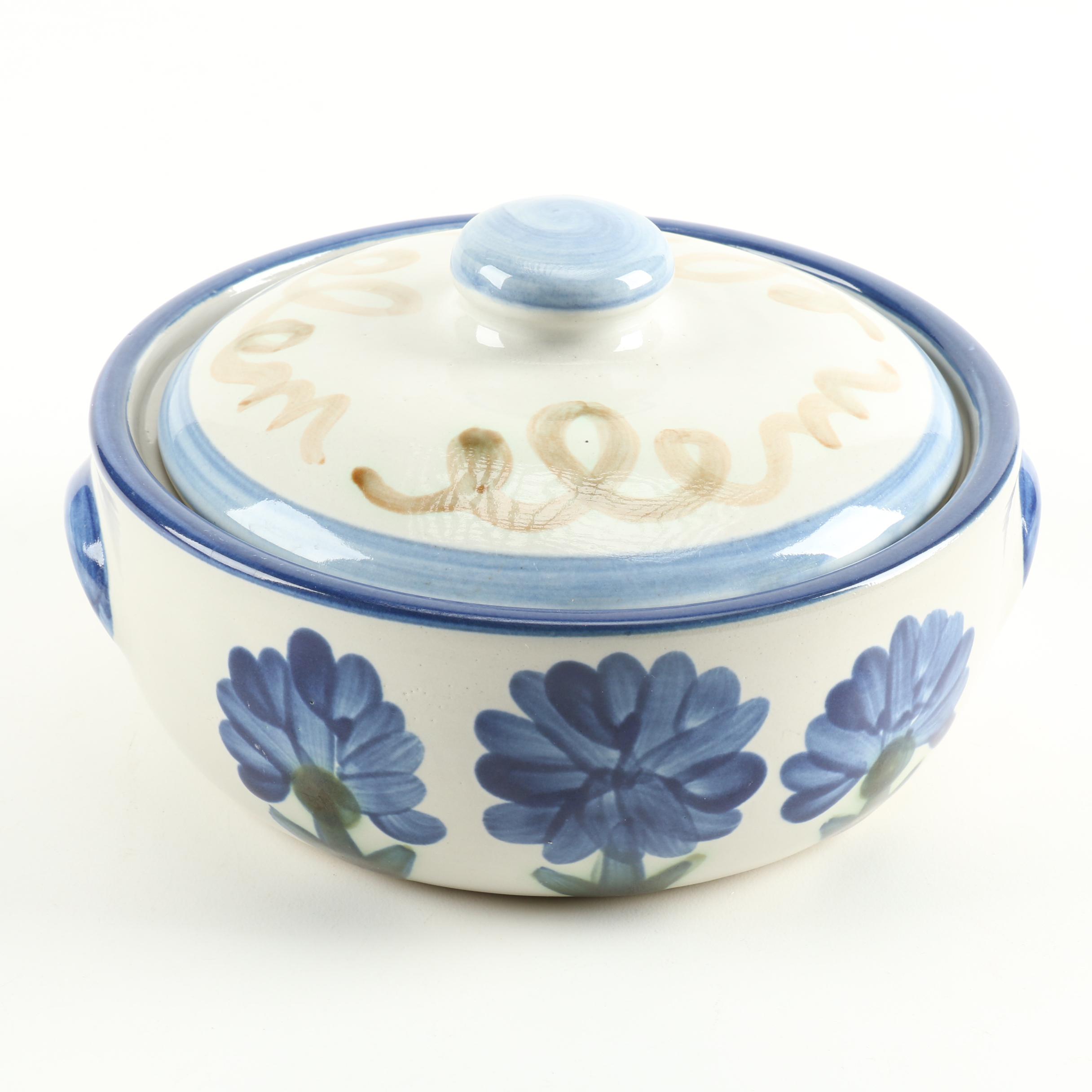 Louisville Stoneware "Bachelor Button" Tableware