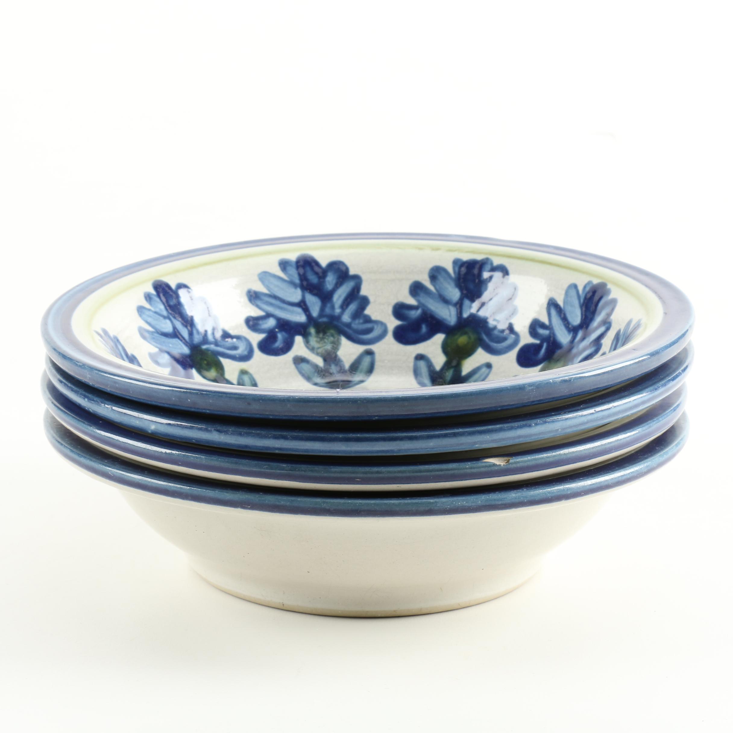 Louisville Stoneware "Bachelor Button" Tableware