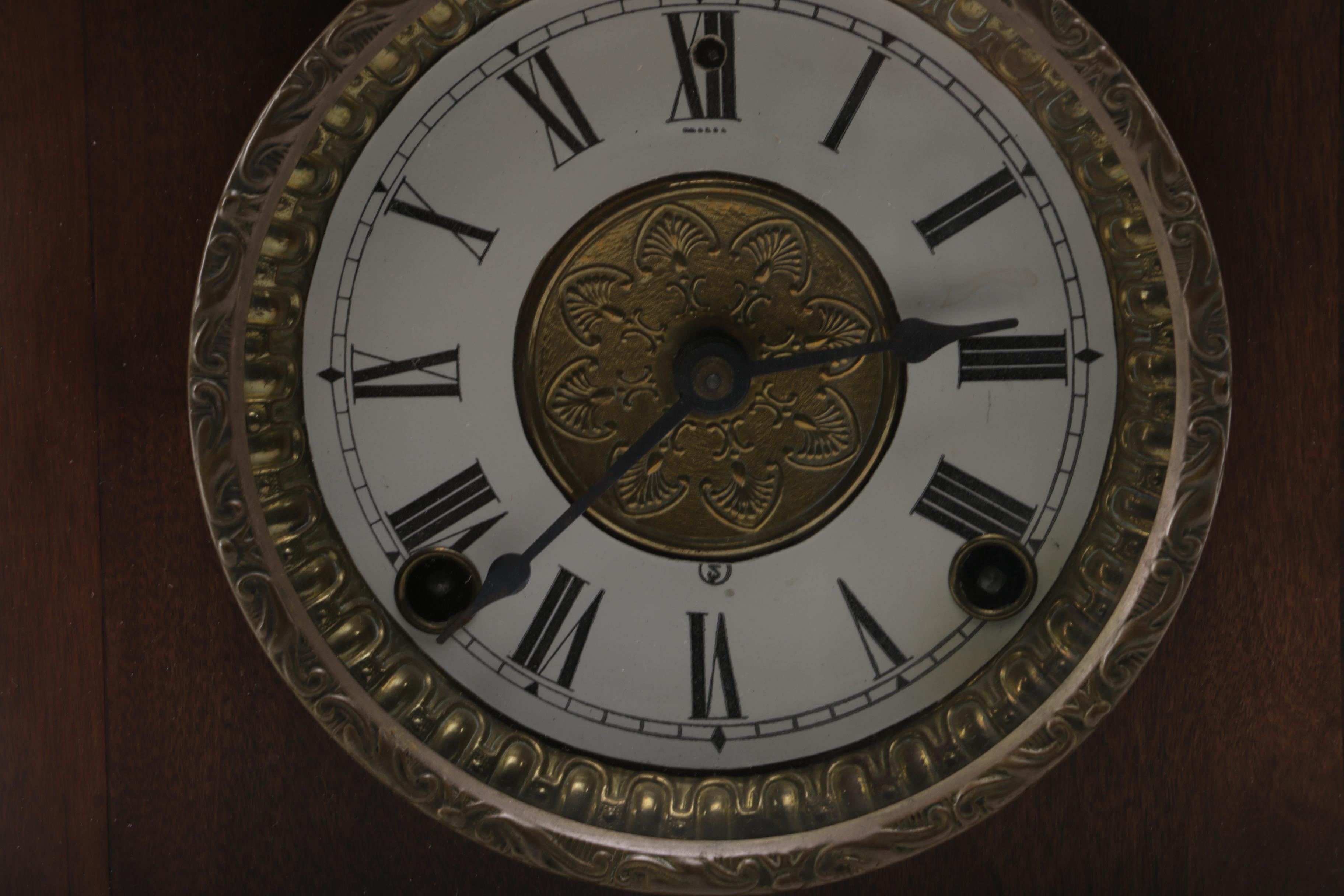 Mantel Clock in Wooden Case