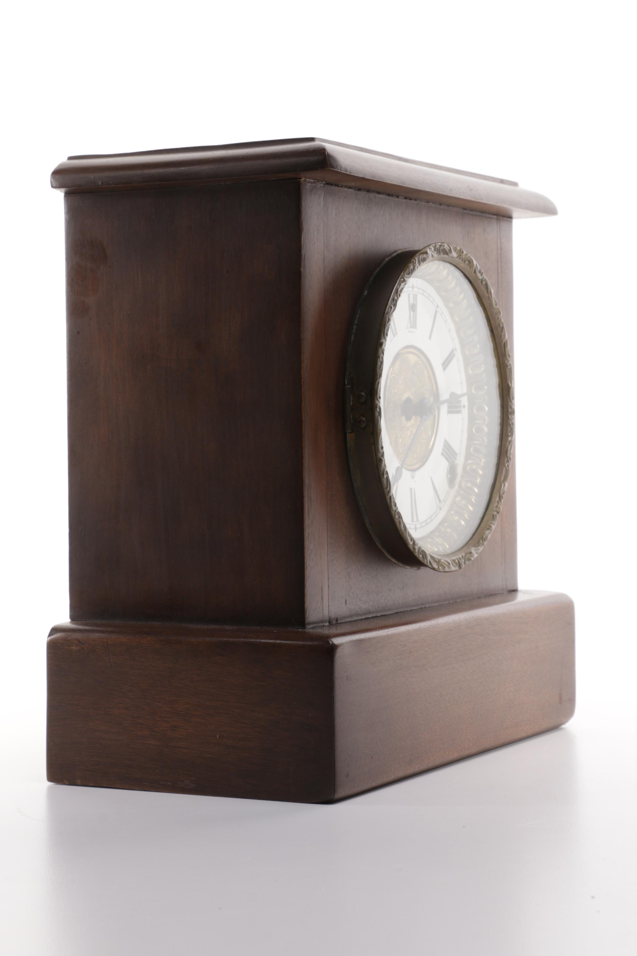 Mantel Clock in Wooden Case