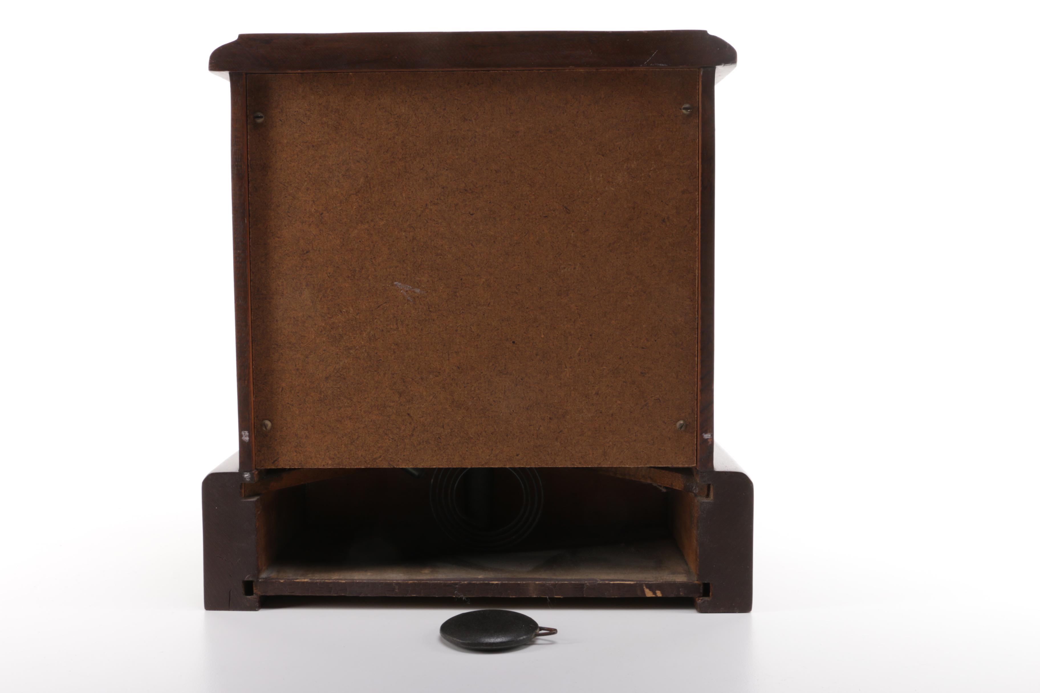 Mantel Clock in Wooden Case