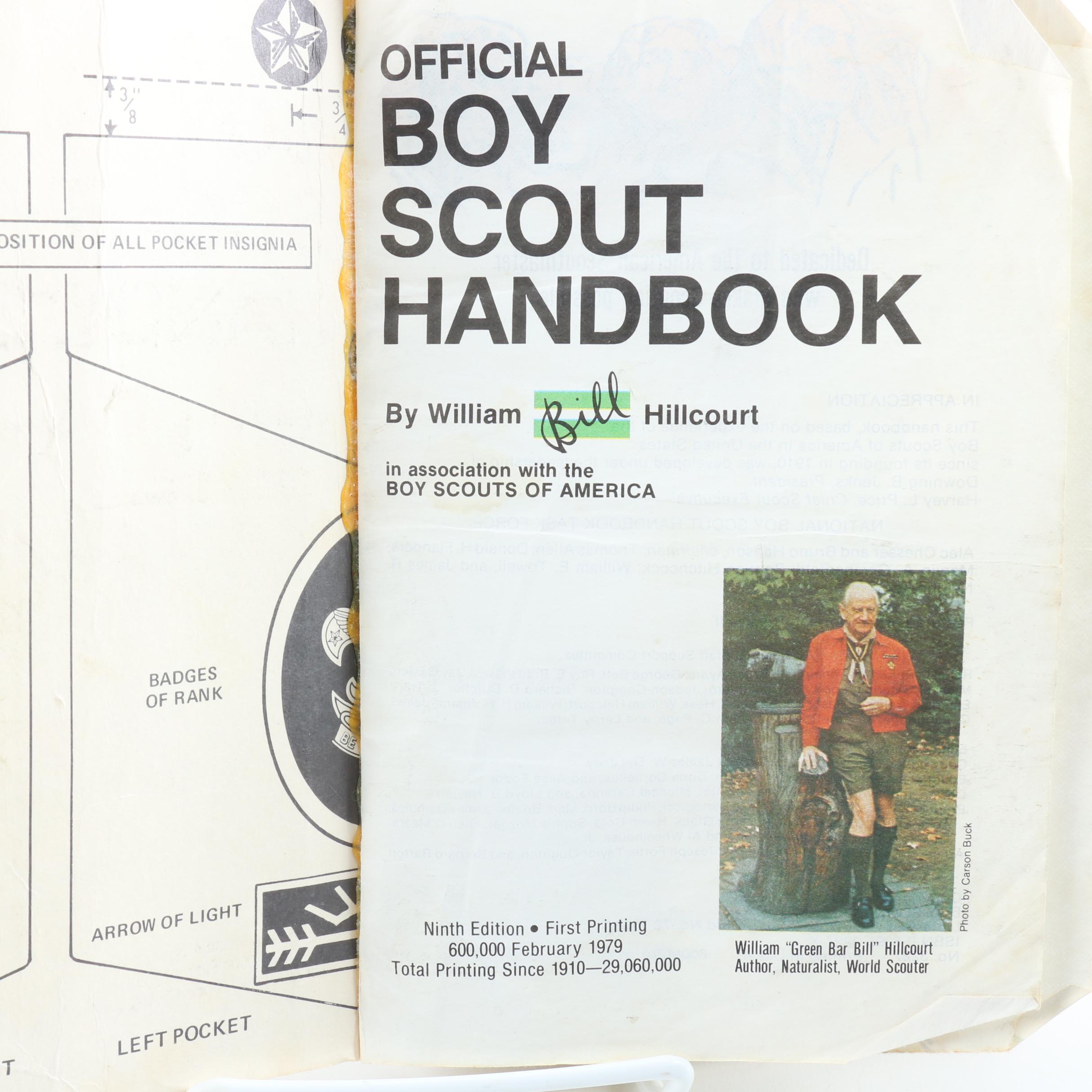 Collection of Boy Scouts of America Vintage Handbooks and Manuals