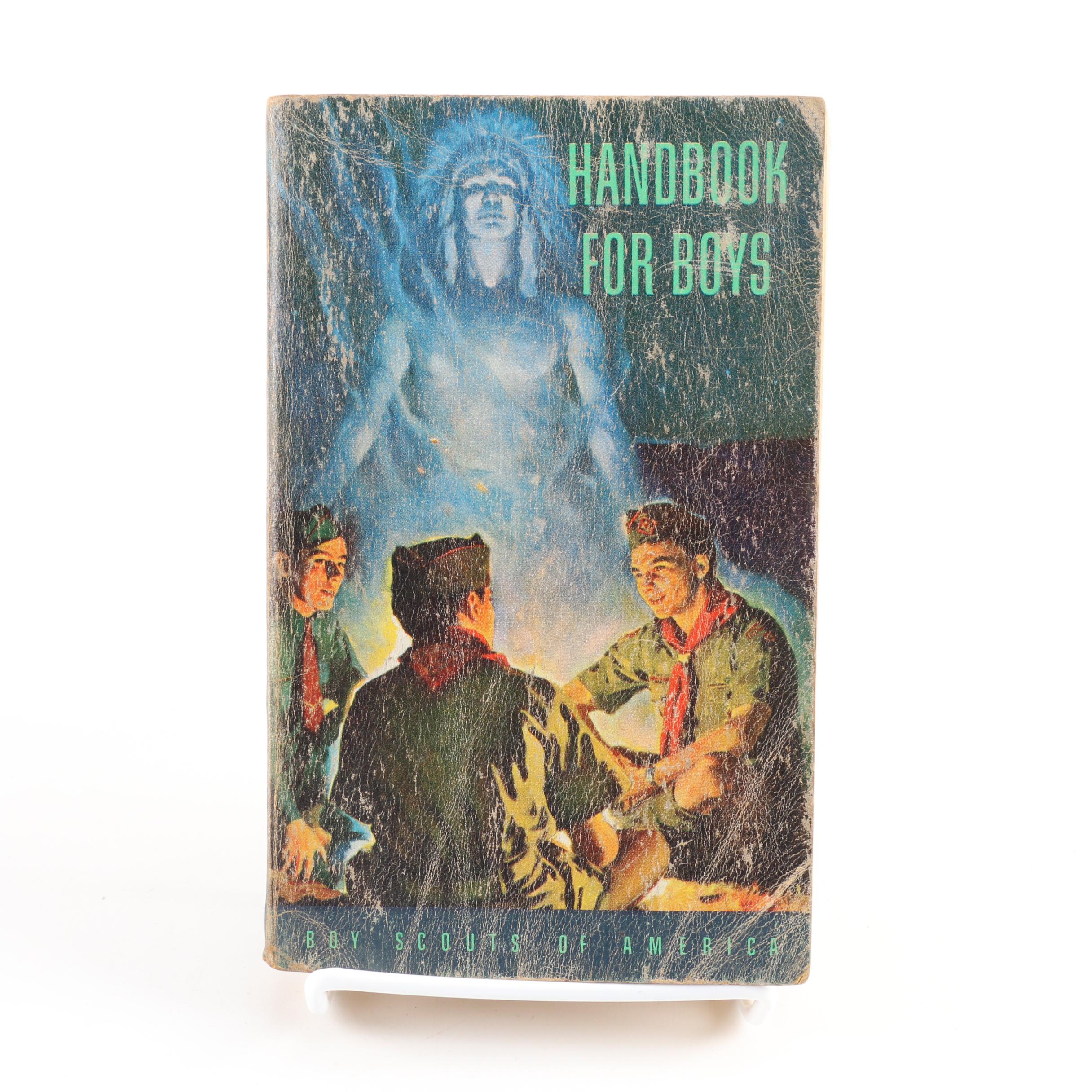 Collection of Boy Scouts of America Vintage Handbooks and Manuals