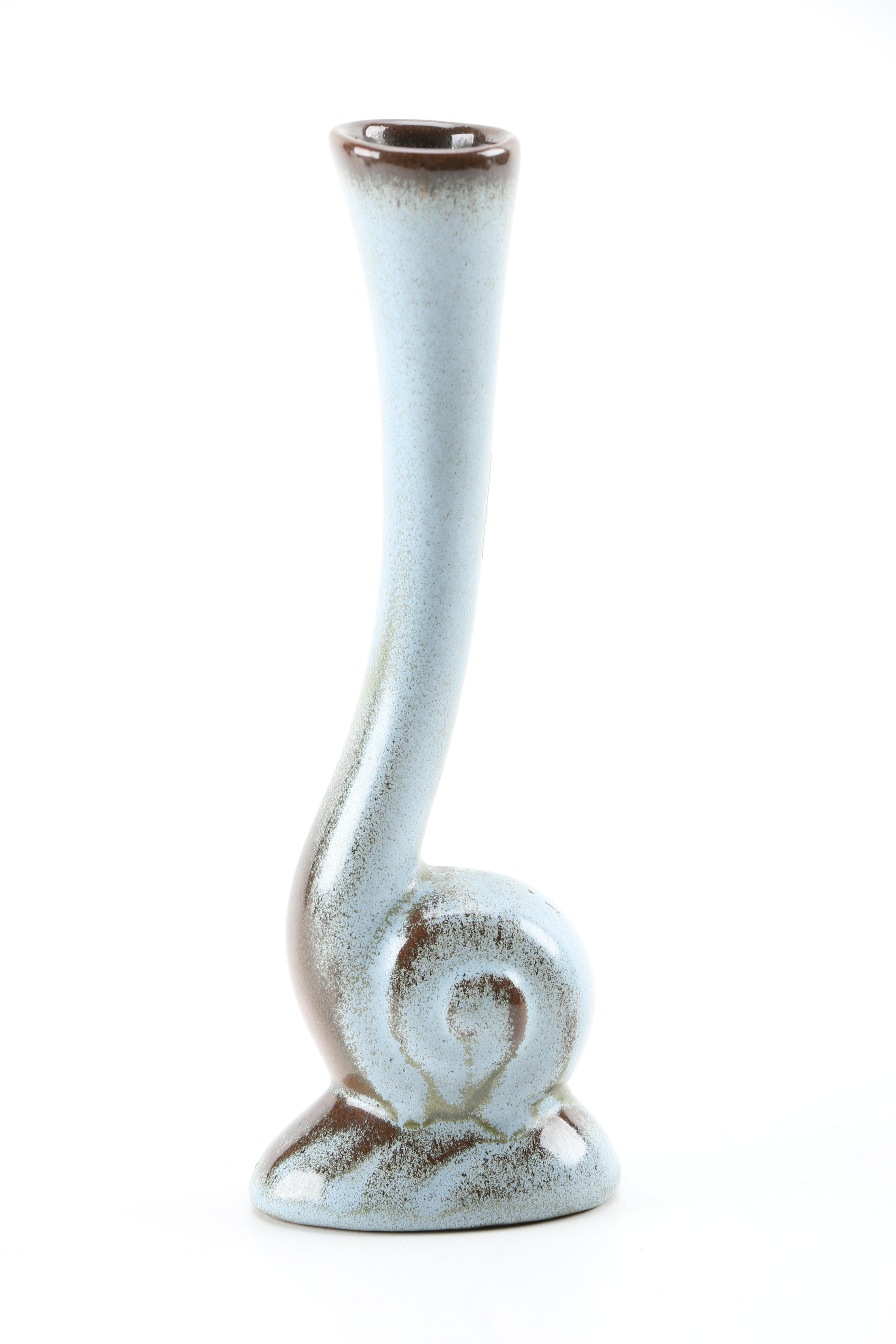 Assortment of Signed Pottery and a Frankoma Vase