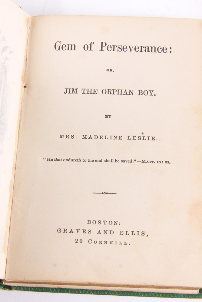 Antique Books from the 1800s