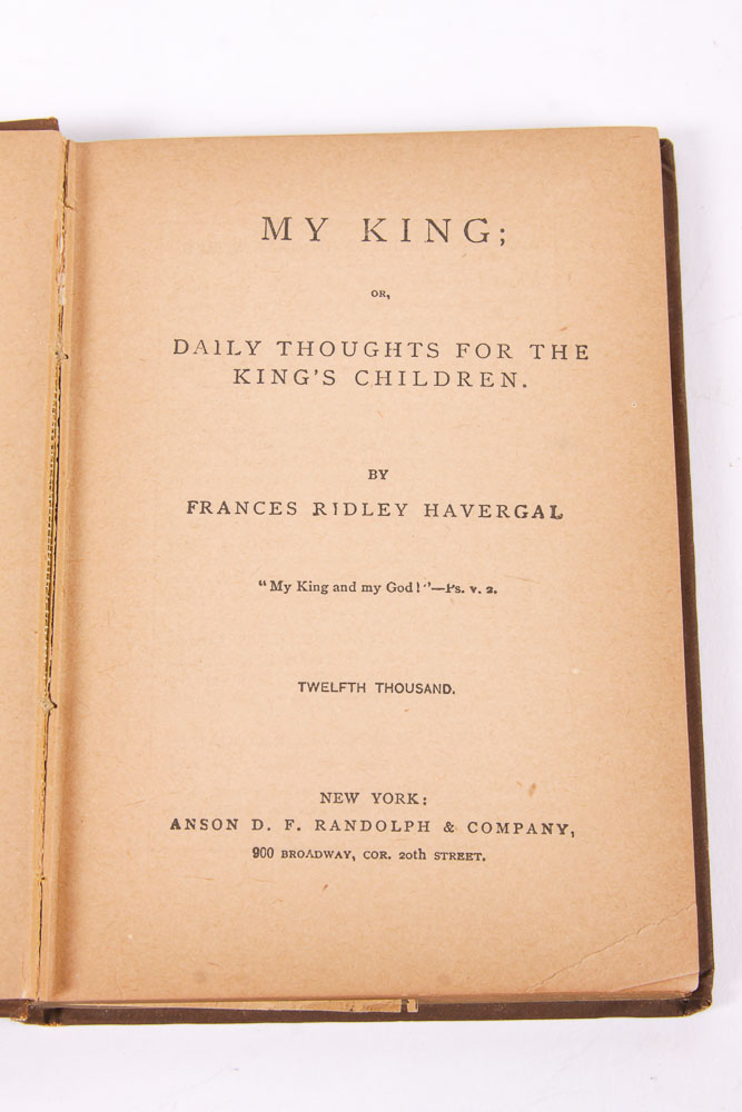 Antique Books from the 1800s