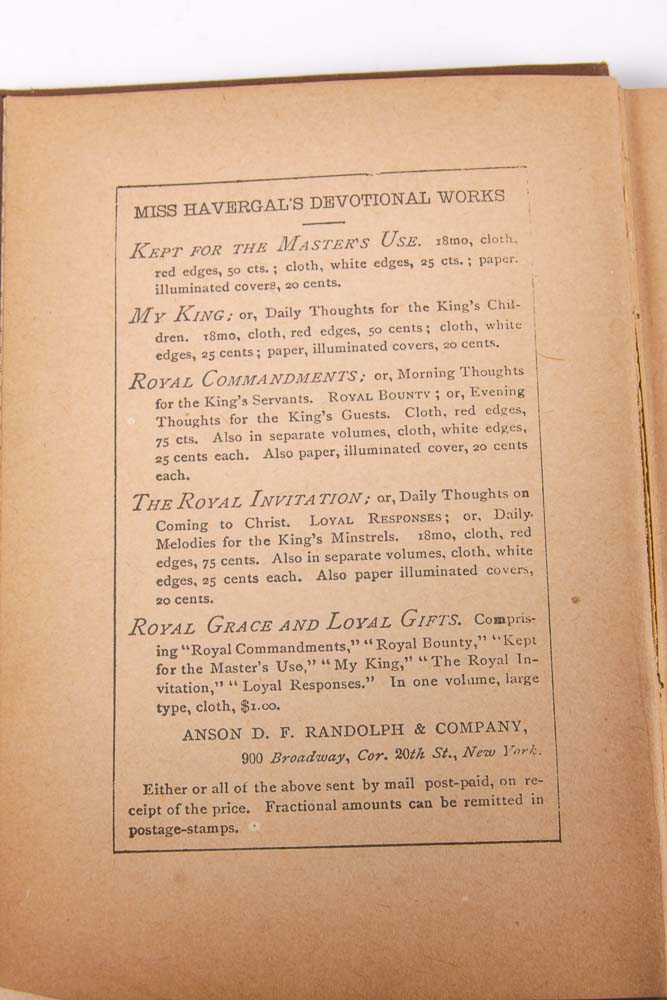 Antique Books from the 1800s