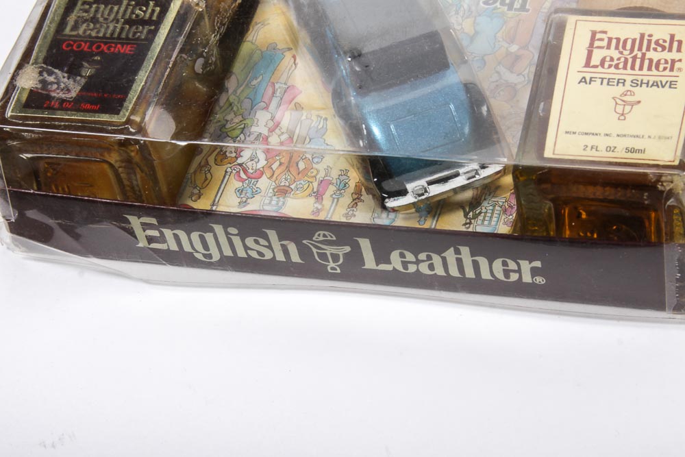 Collection of Vintage Car-Shaped Cologne Bottles