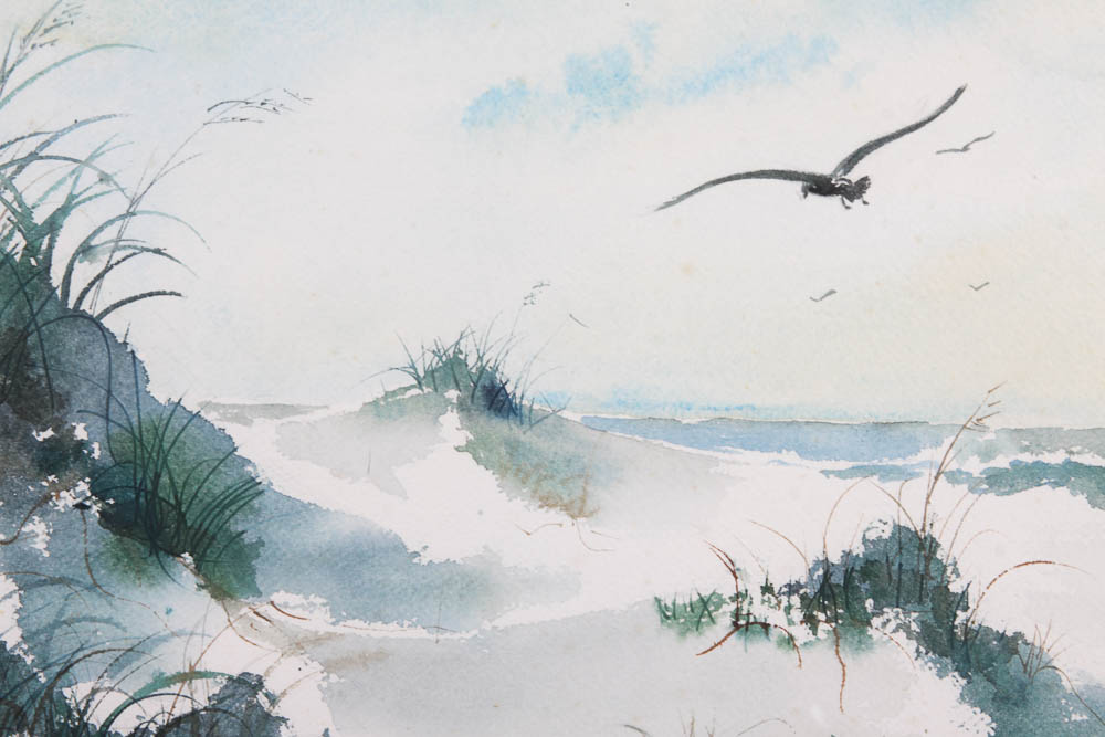 W. M. Weber Watercolor Painting