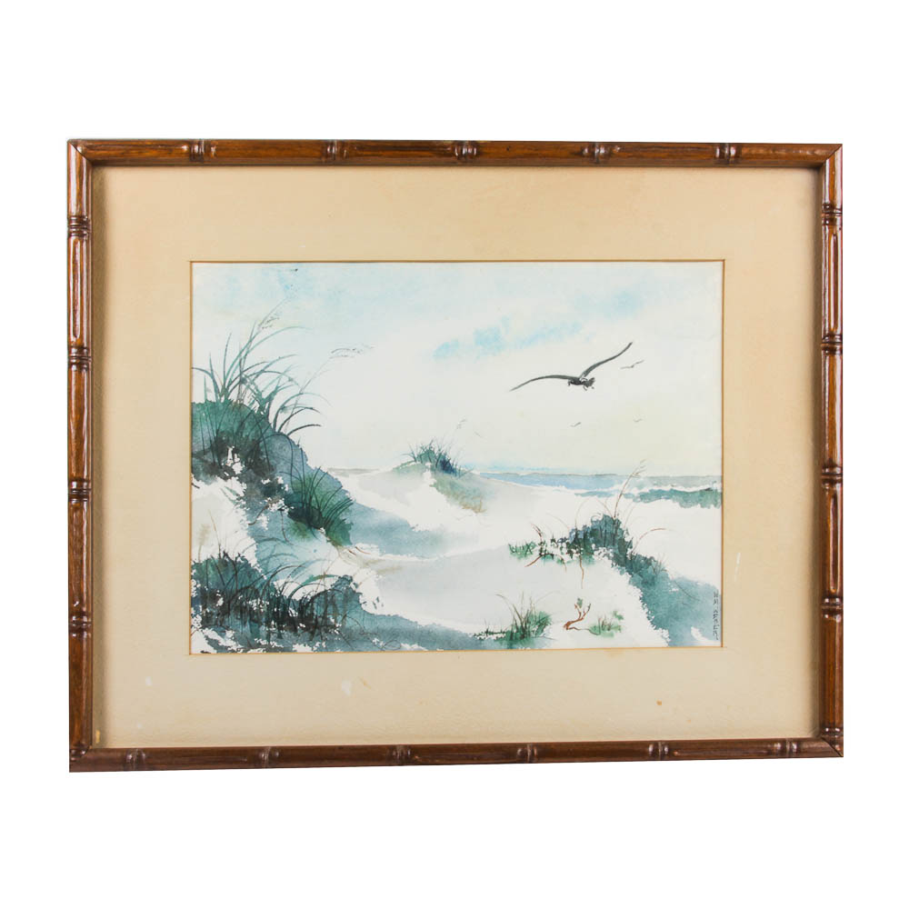 W. M. Weber Watercolor Painting