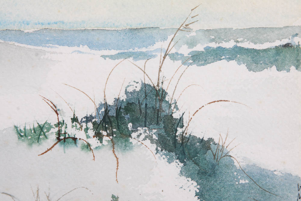 W. M. Weber Watercolor Painting