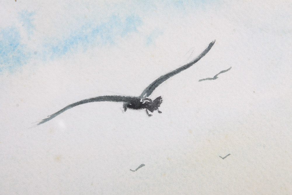 W. M. Weber Watercolor Painting