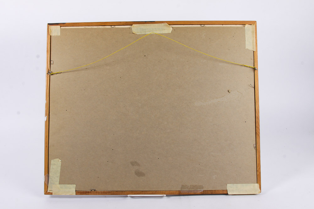 W. M. Weber Watercolor Painting