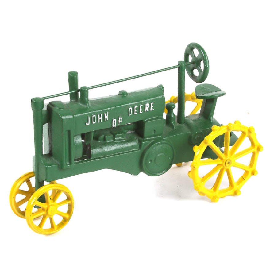 John Deere Cast Iron Tractor