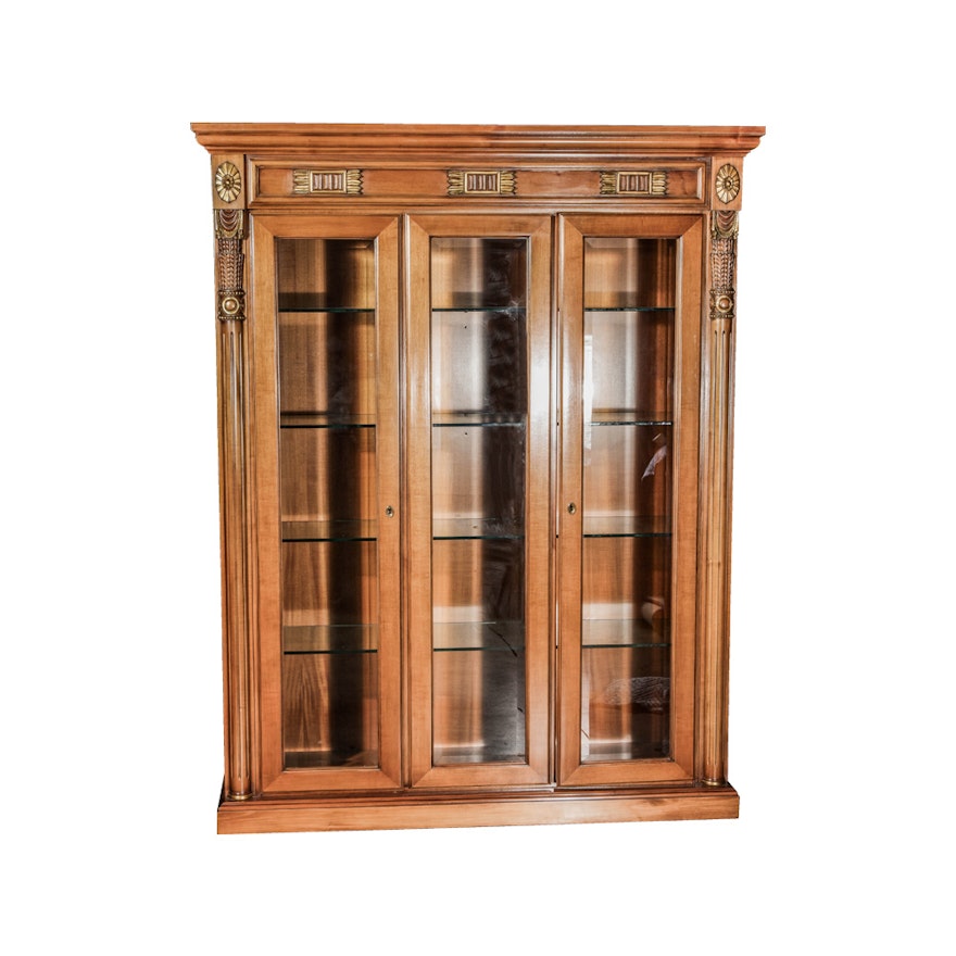 Neoclassical Revival Style Display Cabinet