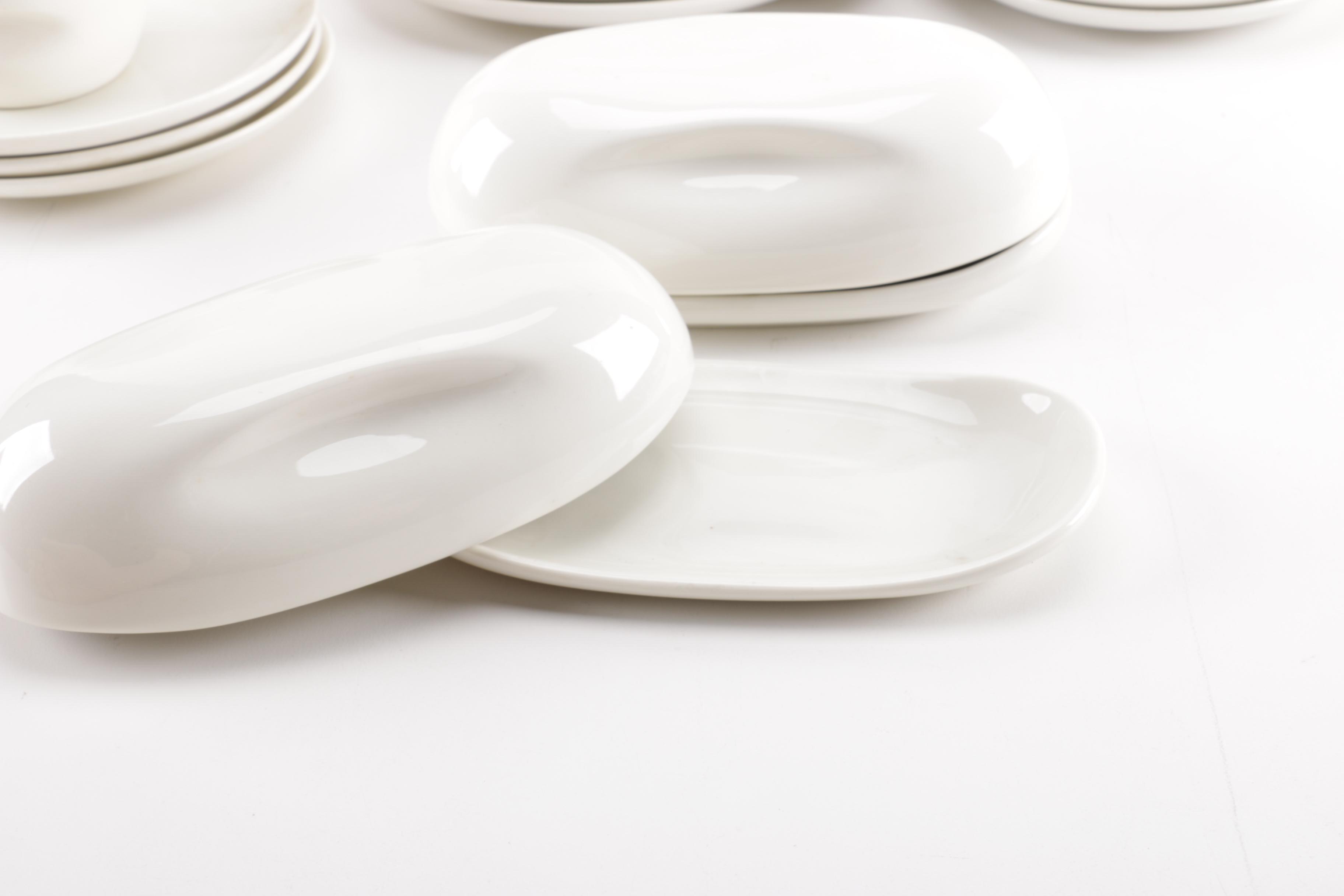 Iroquois "Sugar White" Casual China by Russel Wright