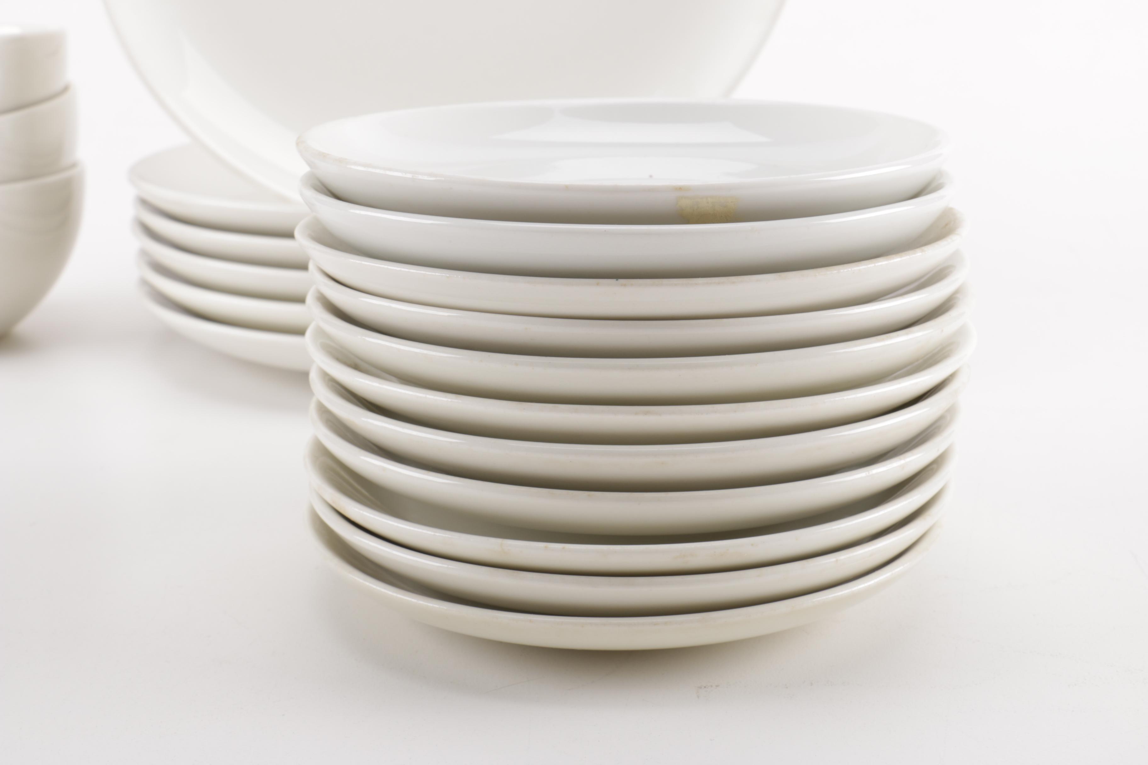 Iroquois "Sugar White" Casual China by Russel Wright