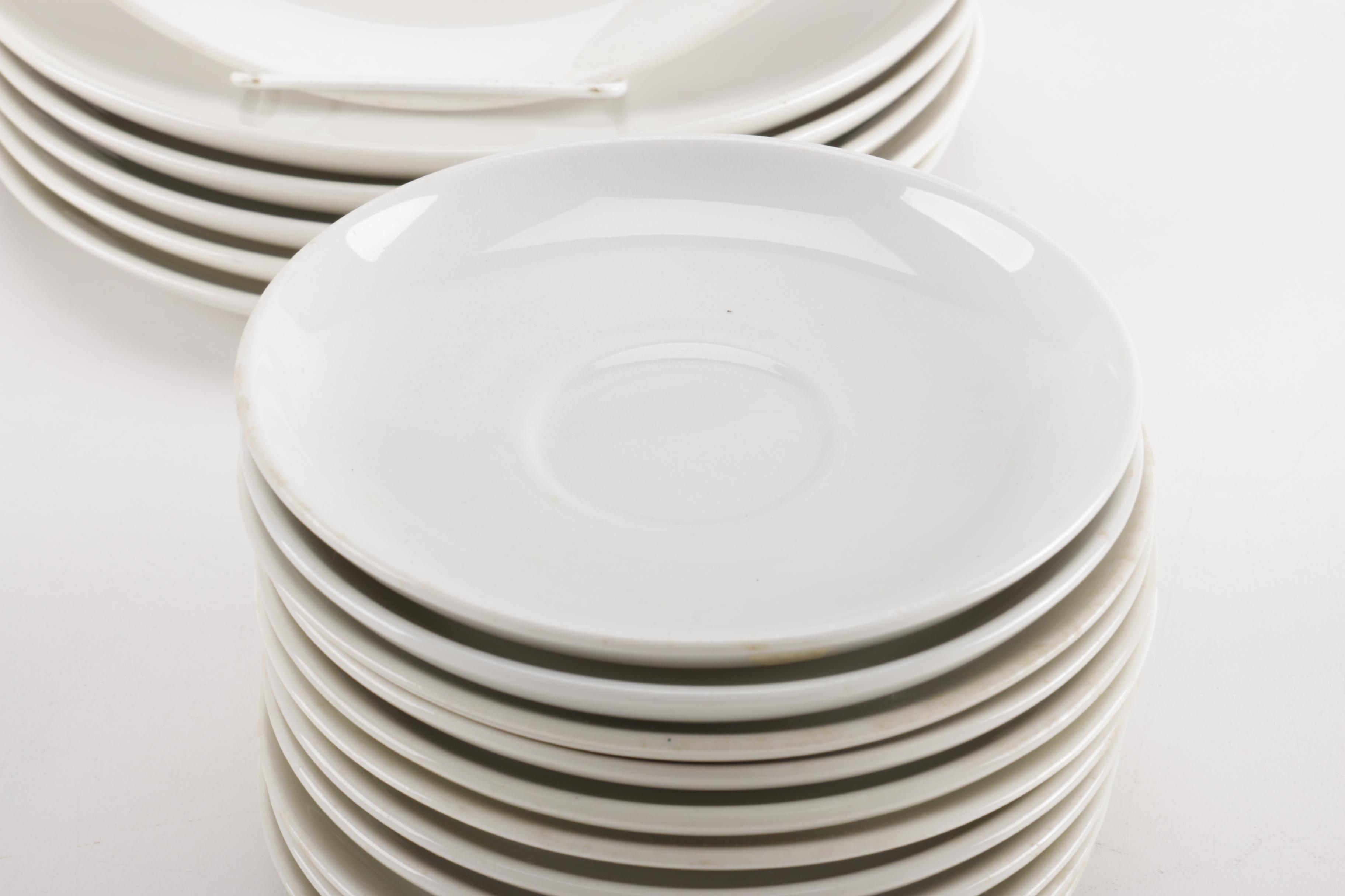 Iroquois "Sugar White" Casual China by Russel Wright
