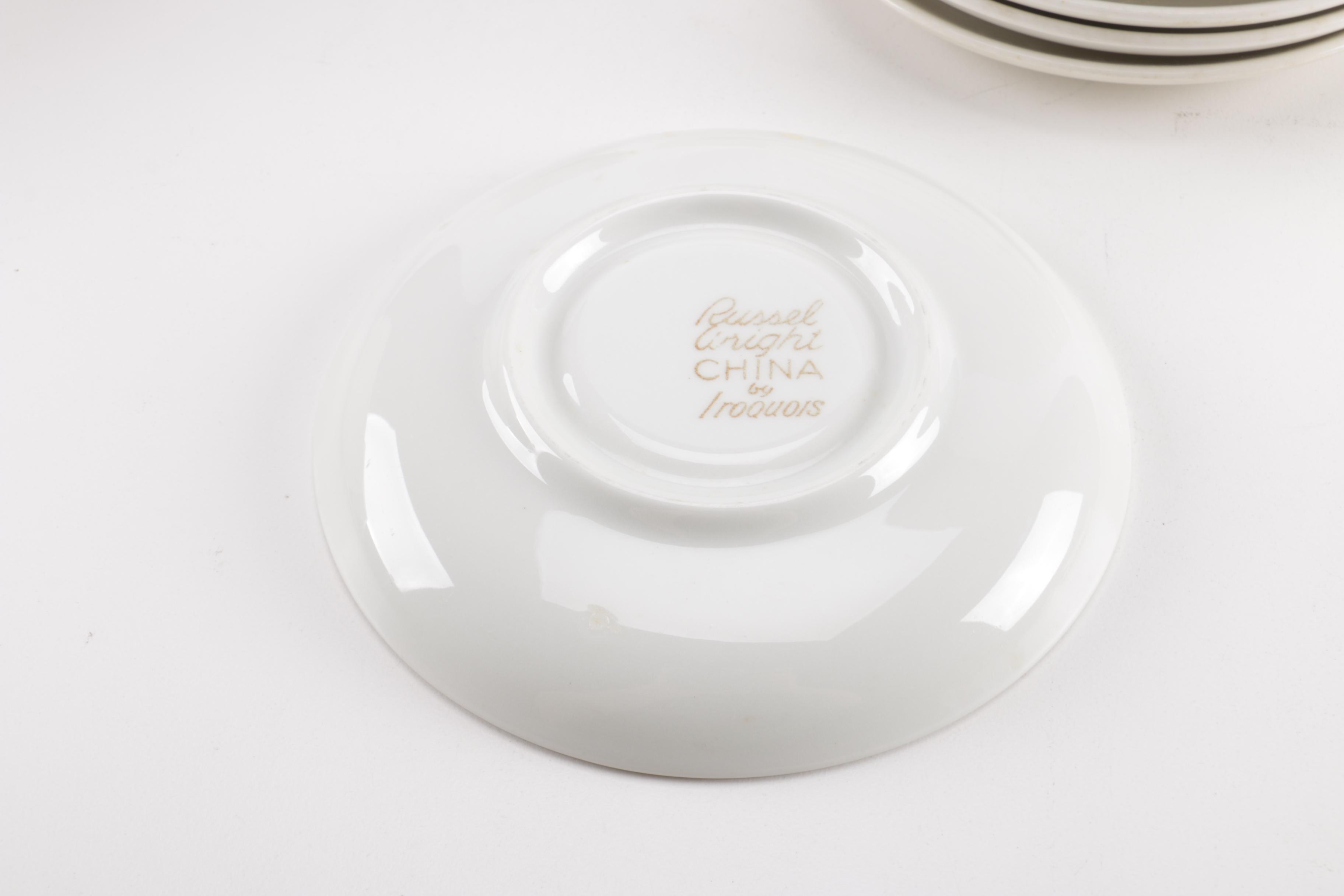 Iroquois "Sugar White" Casual China by Russel Wright