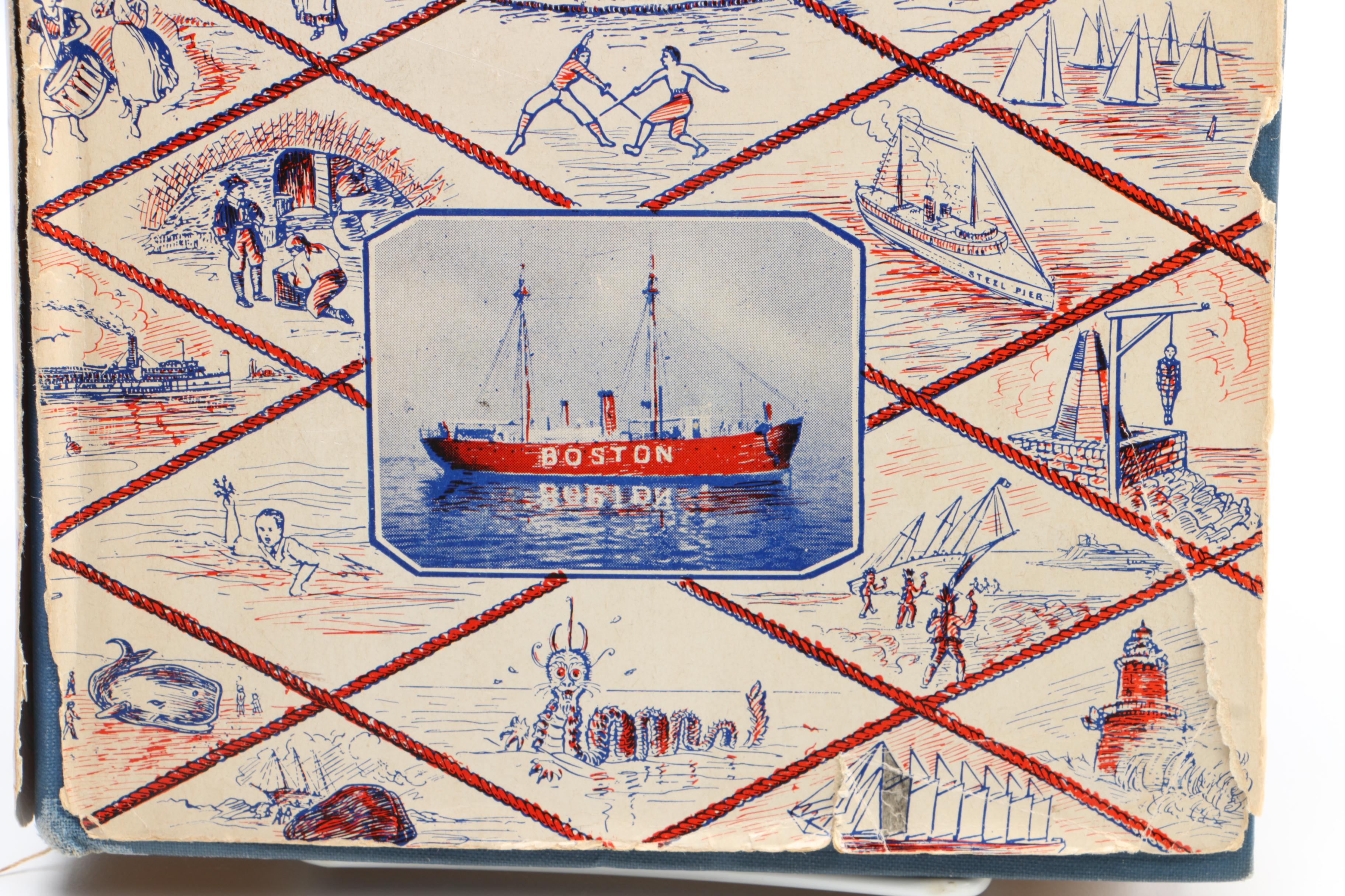 Signed Limited First Edition "The Romance of Boston Bay" by Edward Rowe Snow