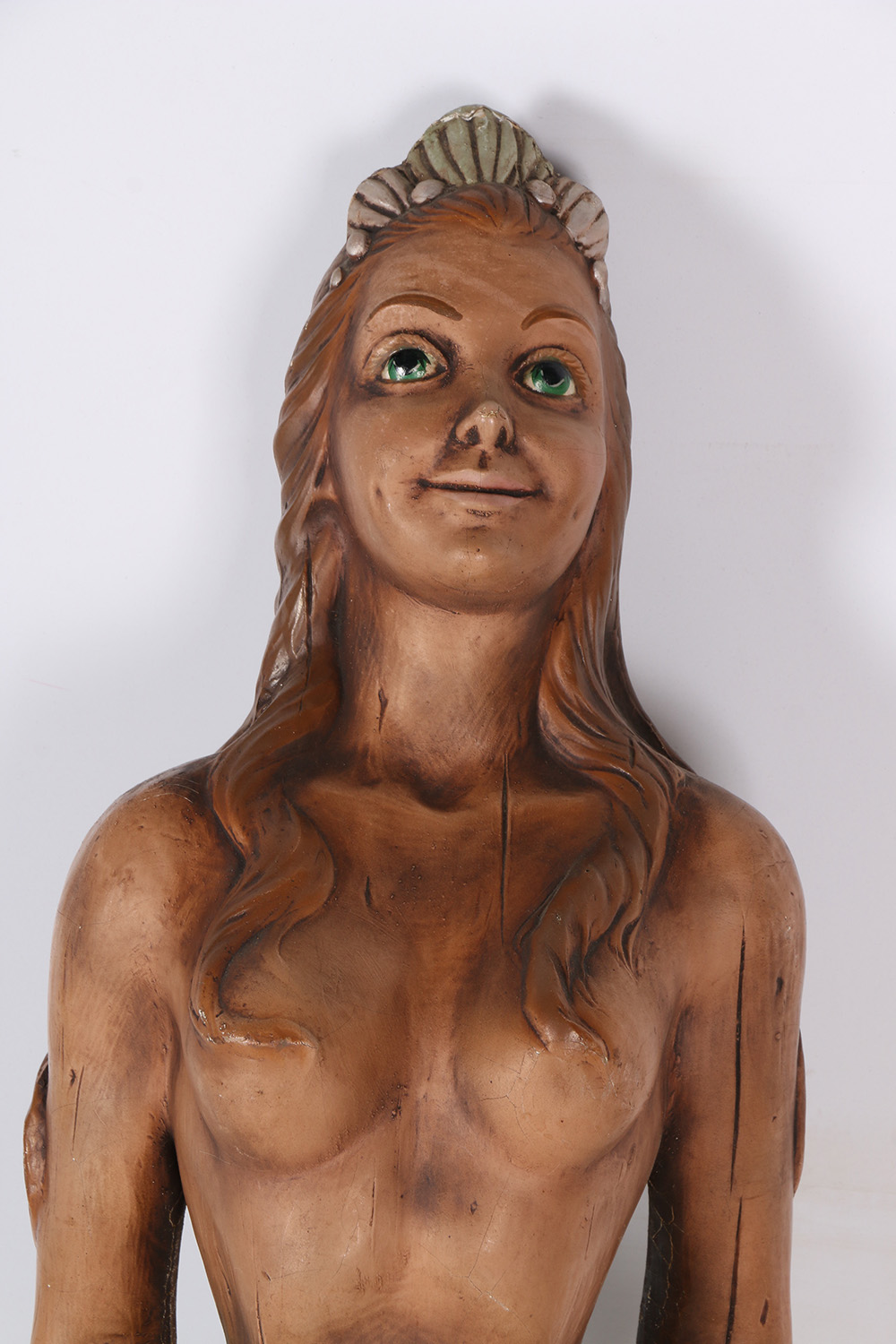 Mermaid Ship Figurehead Style Sculpture