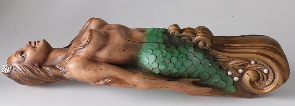 Mermaid Ship Figurehead Style Sculpture