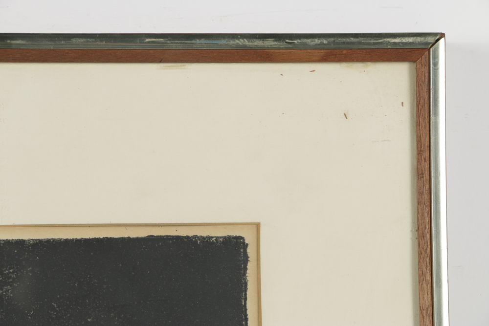 Limited Edition Woodcut on Paper "Landscape 1963 #6"