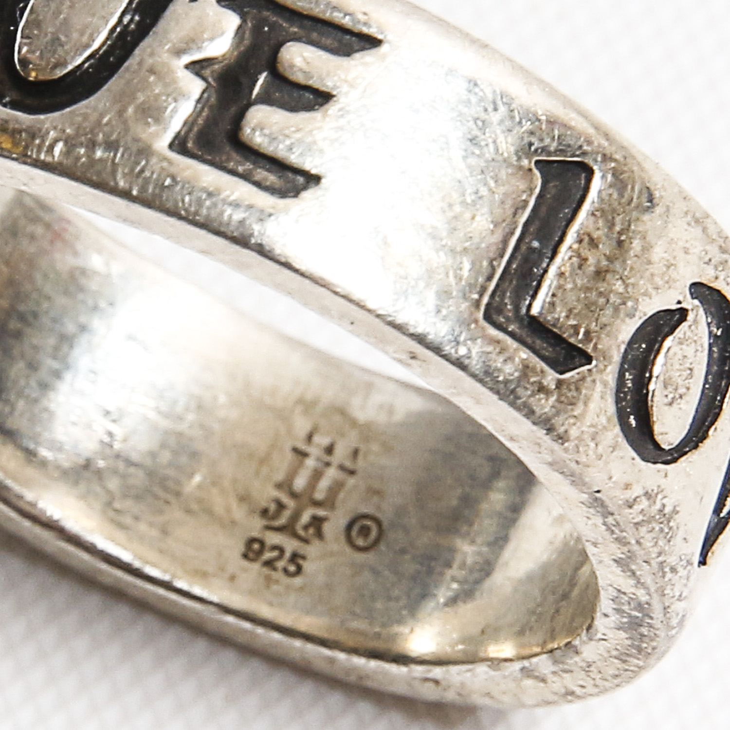 Two Sterling Promise Rings