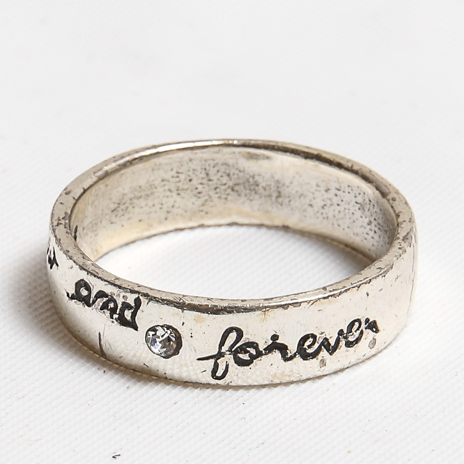 Two Sterling Promise Rings