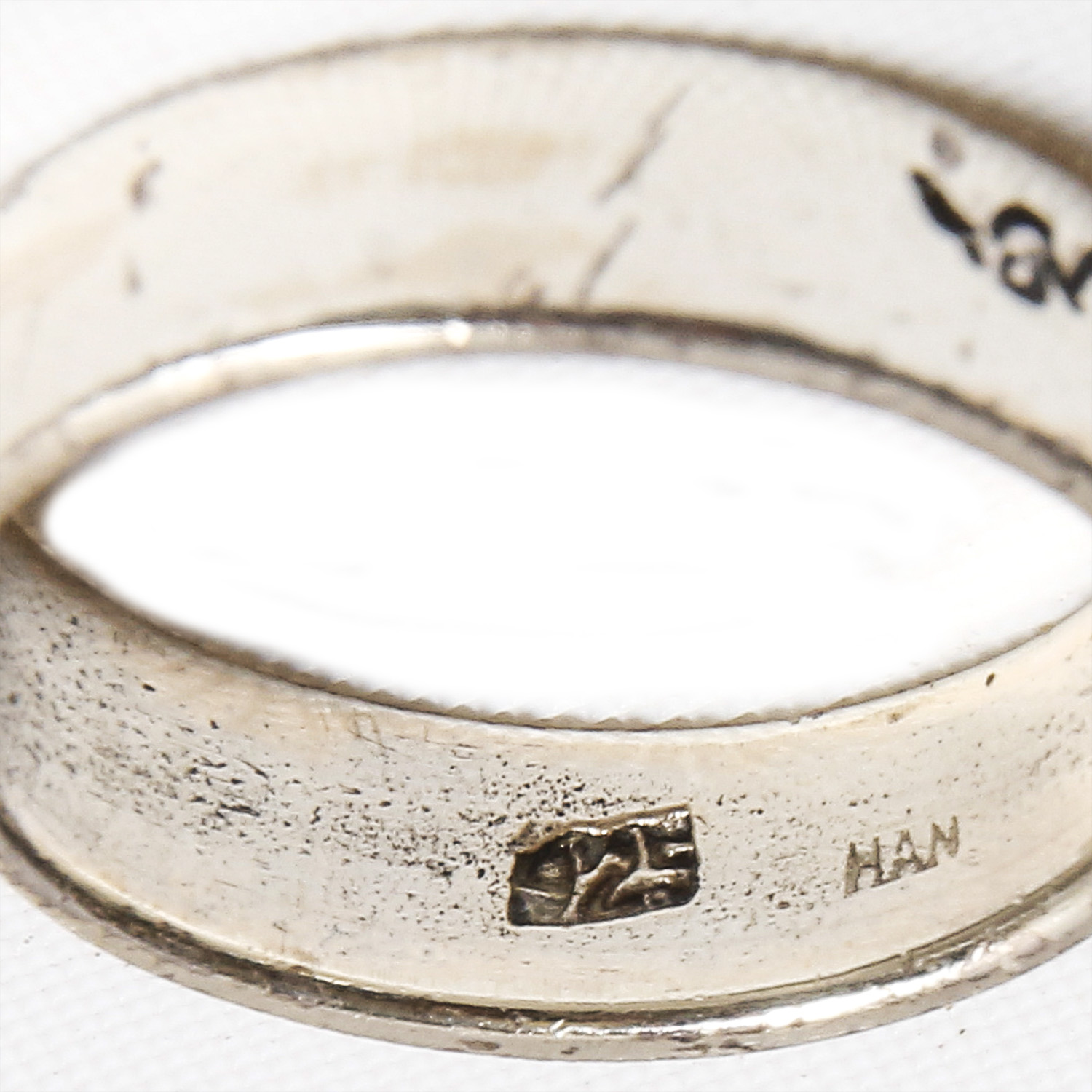 Two Sterling Promise Rings