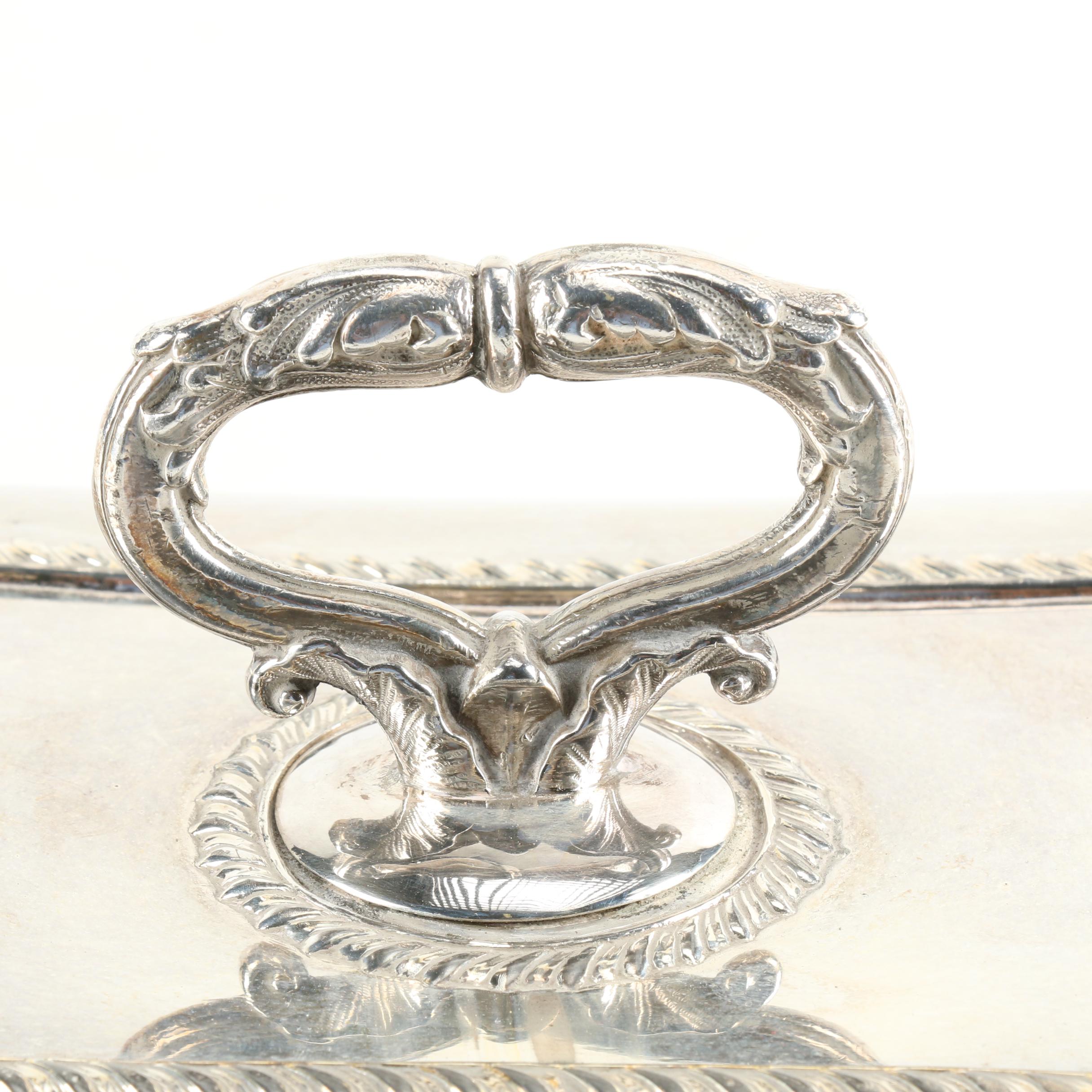 Early 19th Century Sheffield Plate Covered Entree Dish