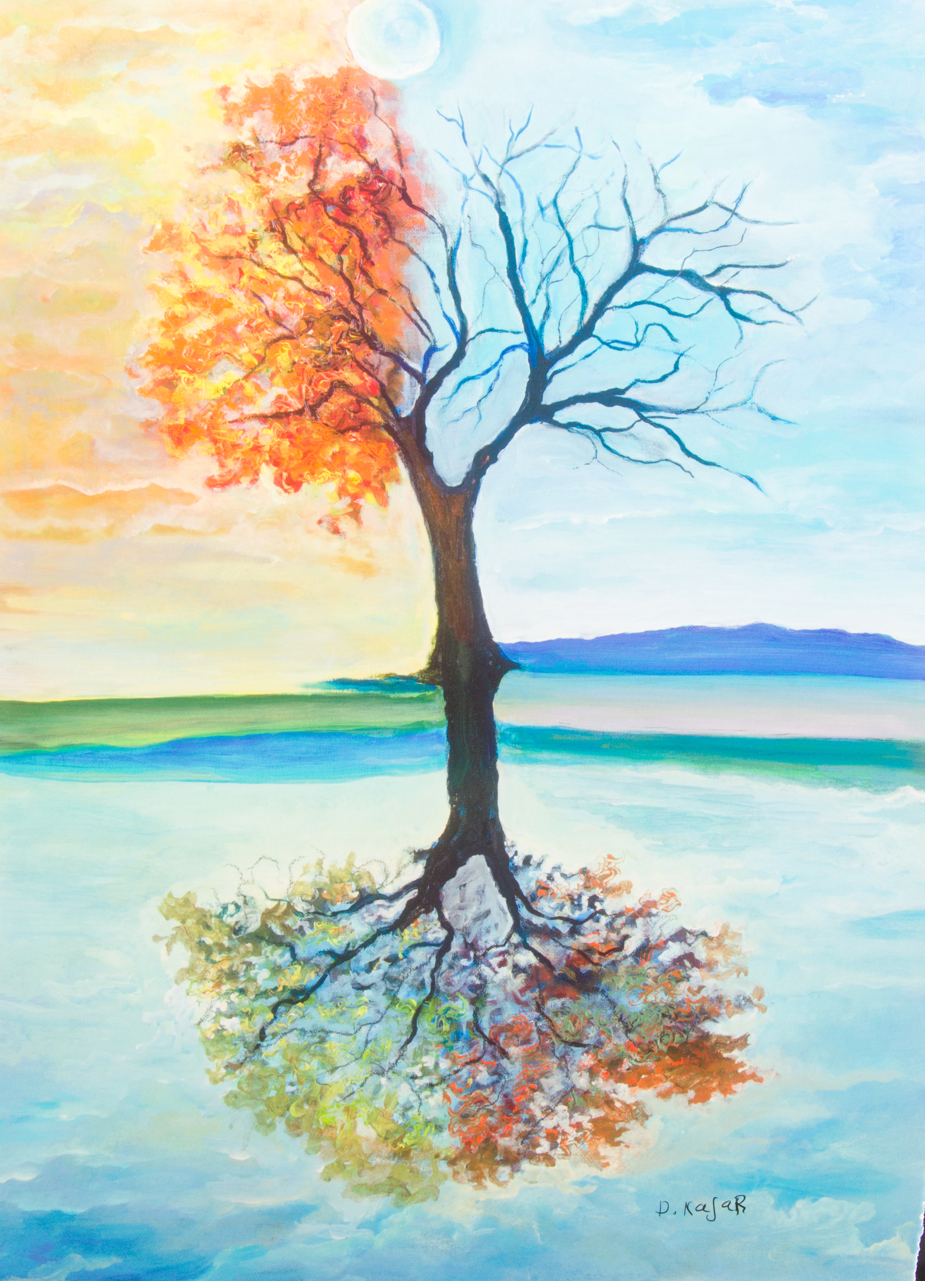 David Najar Limited Edition Giclée "Four Seasons"