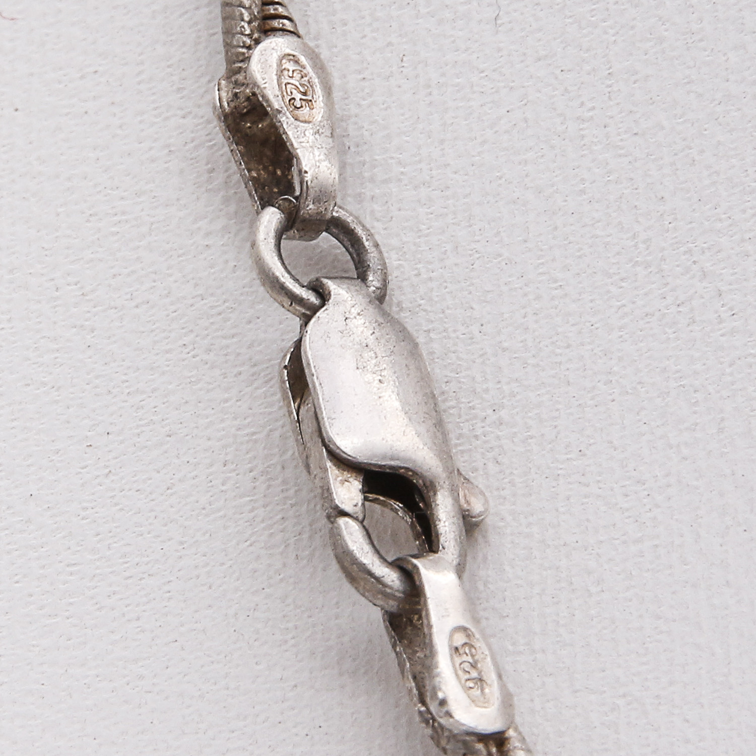 Sterling Silver Necklace with Eagle Pendant