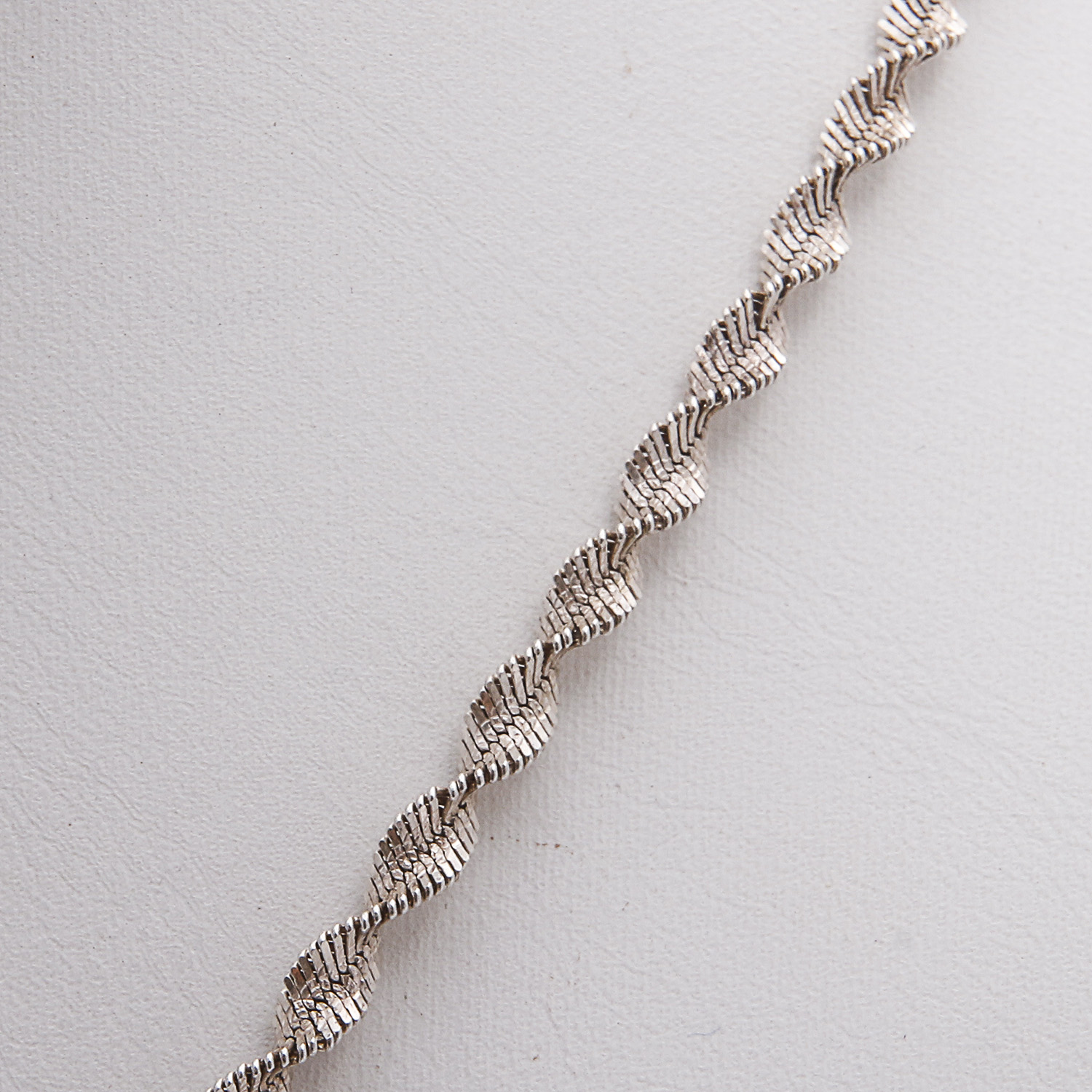 Herringbone and Dragon Sterling Silver Necklaces